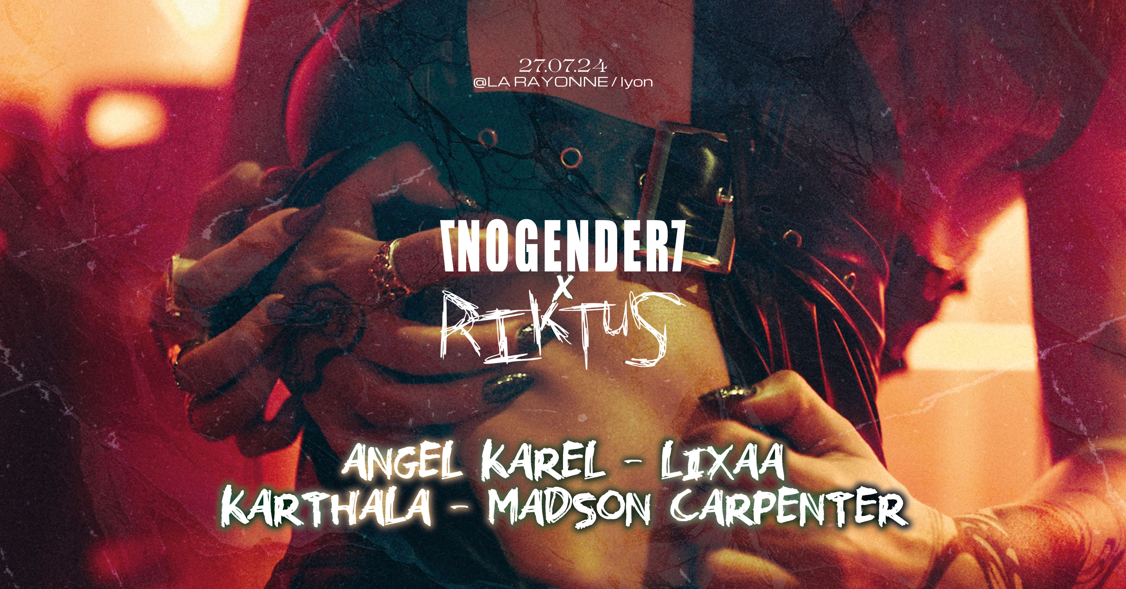 Nogender X Riktus Party