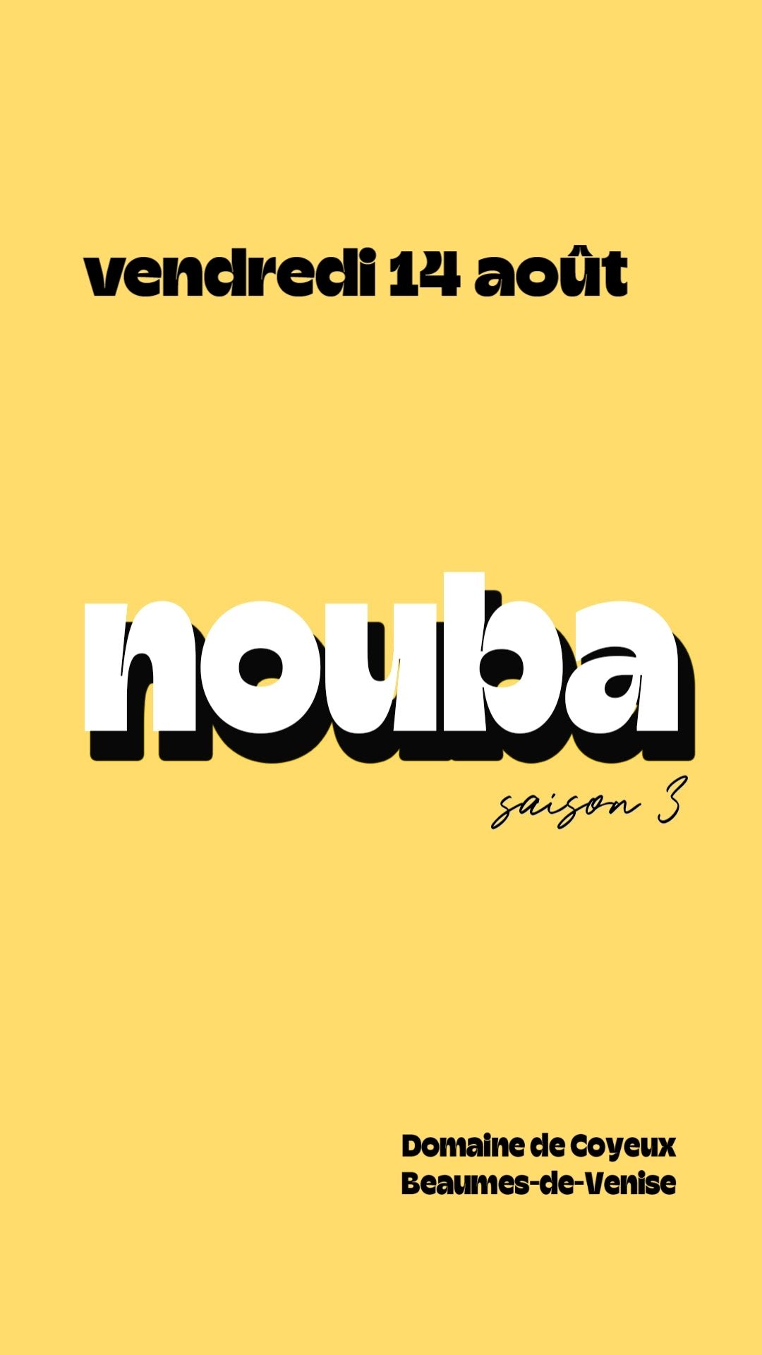 Nouba : Soirée Du 14 Août W/ Benedetto & Farina + Peck