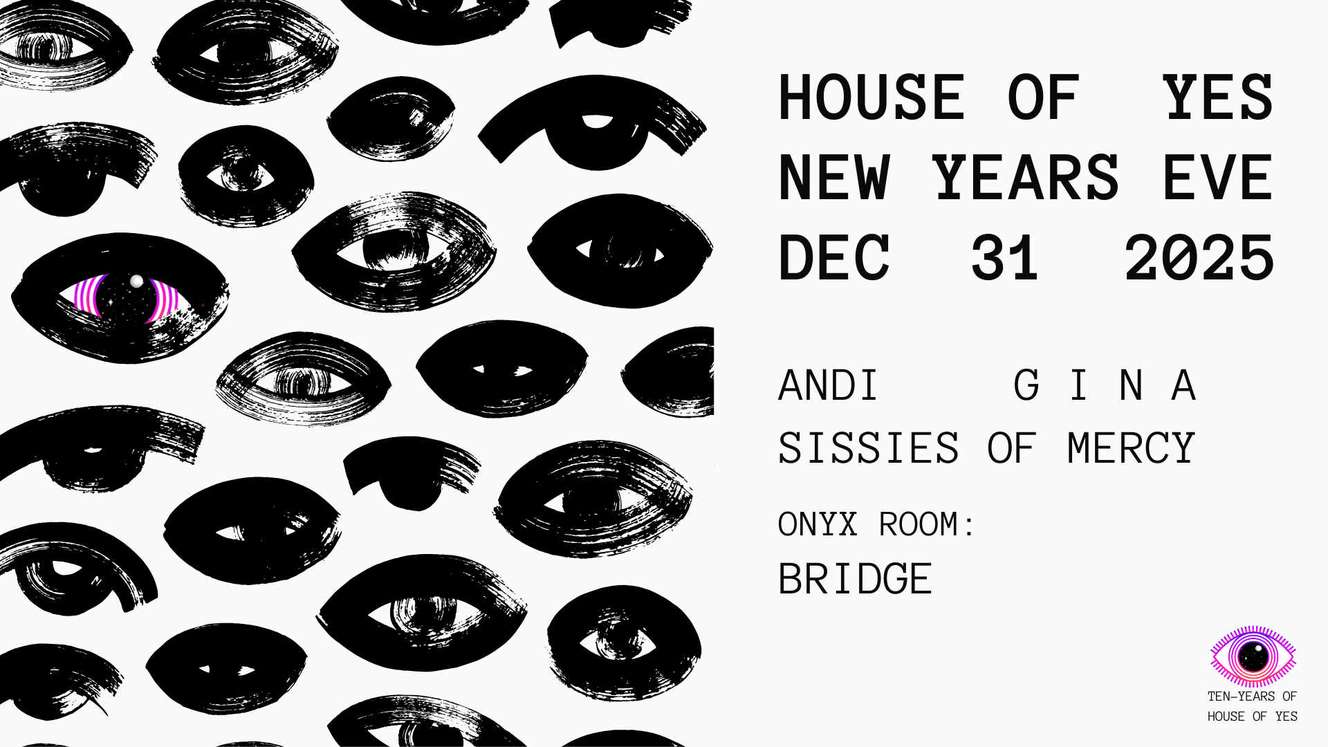 Yes New Year's Eve!