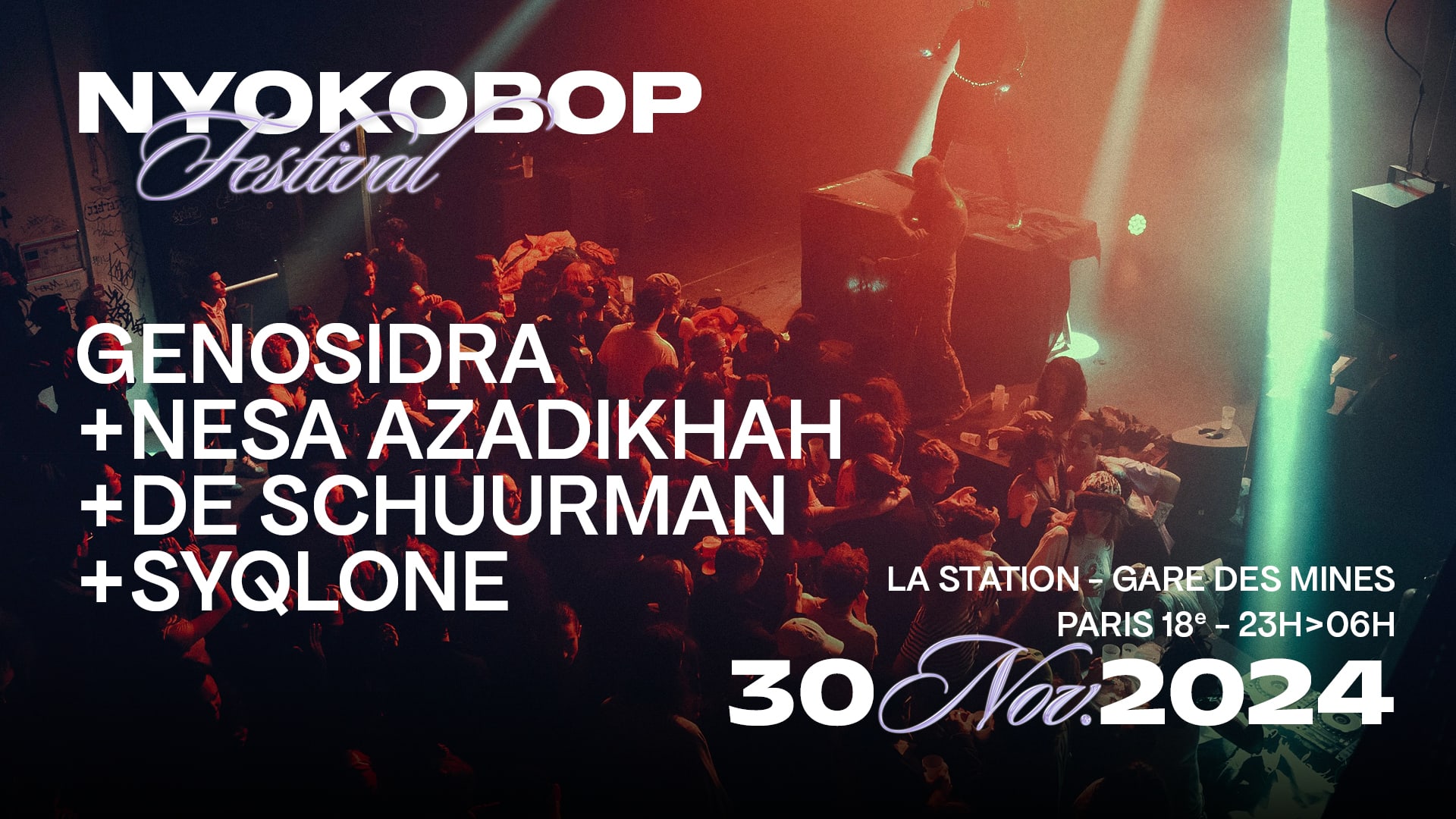 Nesa Azadikhah + Genosidra + De Schuurman + Syqlone