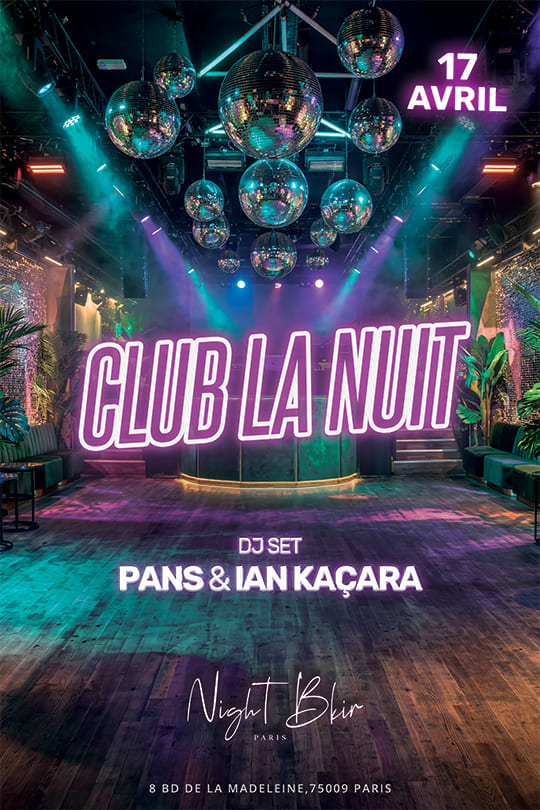 Night Bkir Paris
