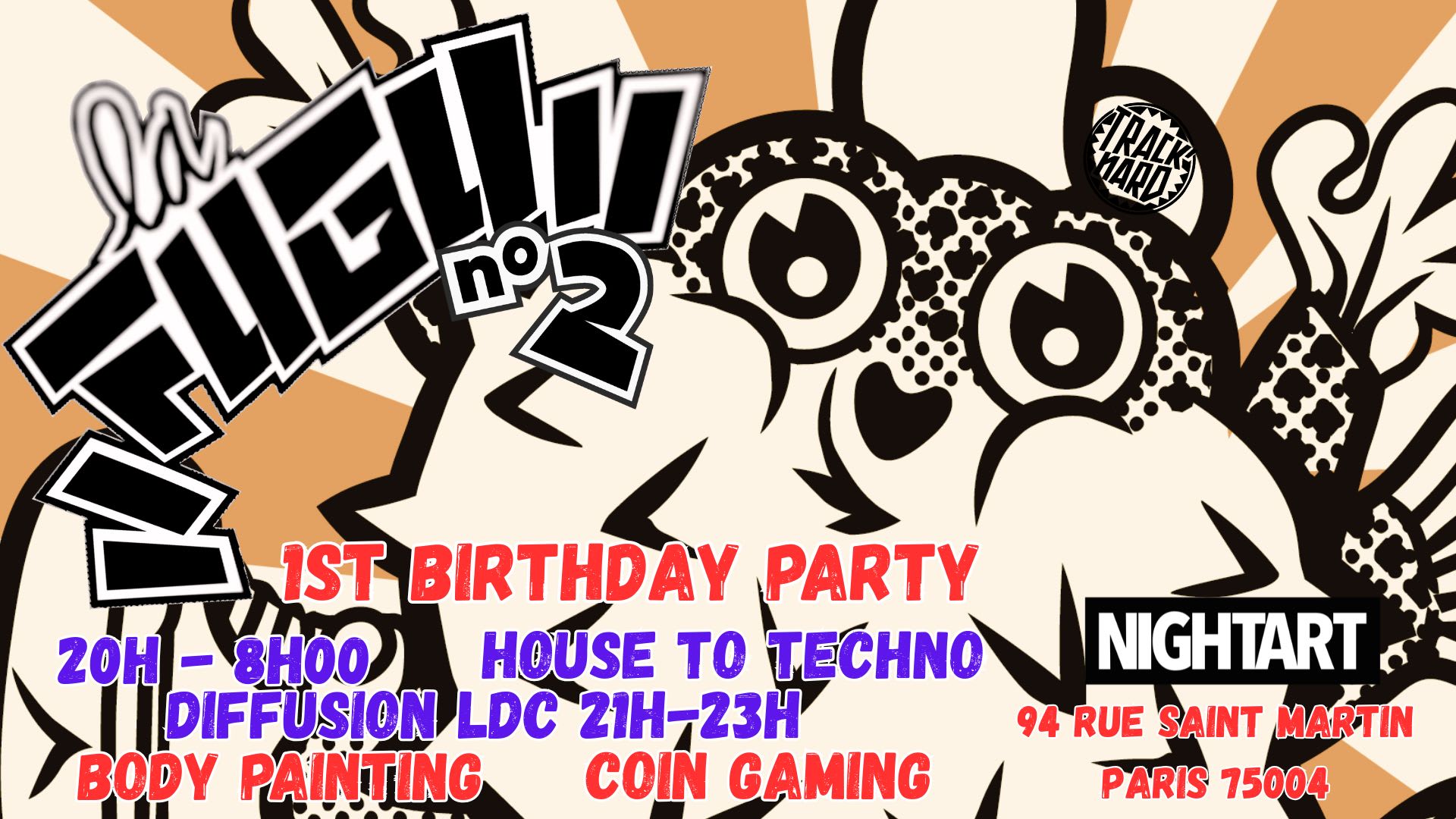 La Fugu 2 X Nightart First Track'nard's Birthday !