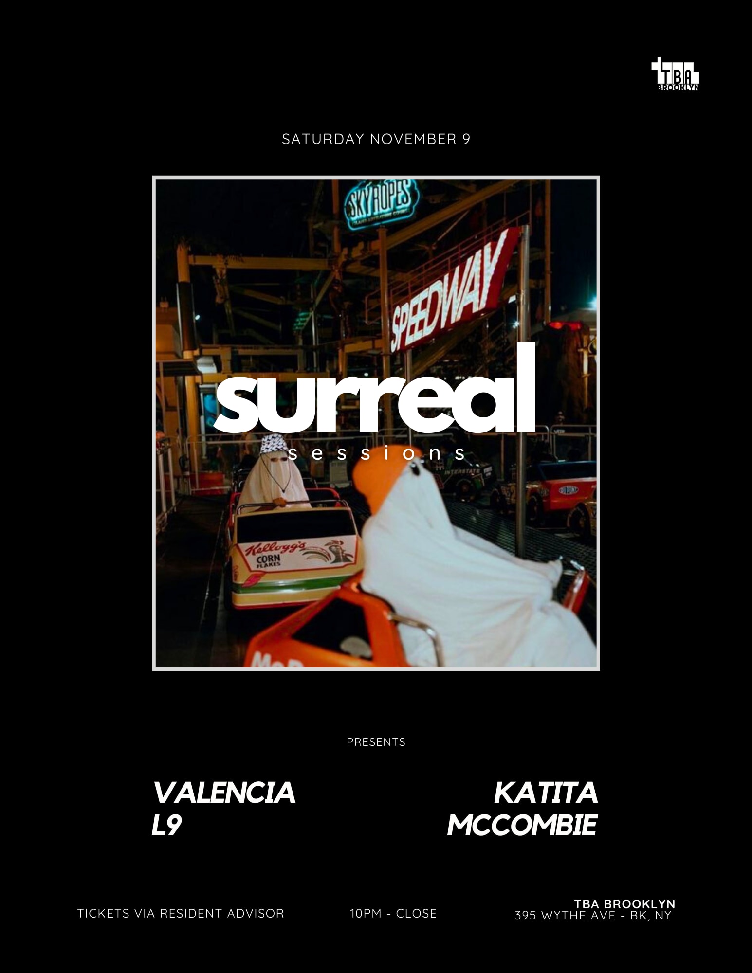 Surreal Sessions: Mccombie, L9, Valencia, Katita