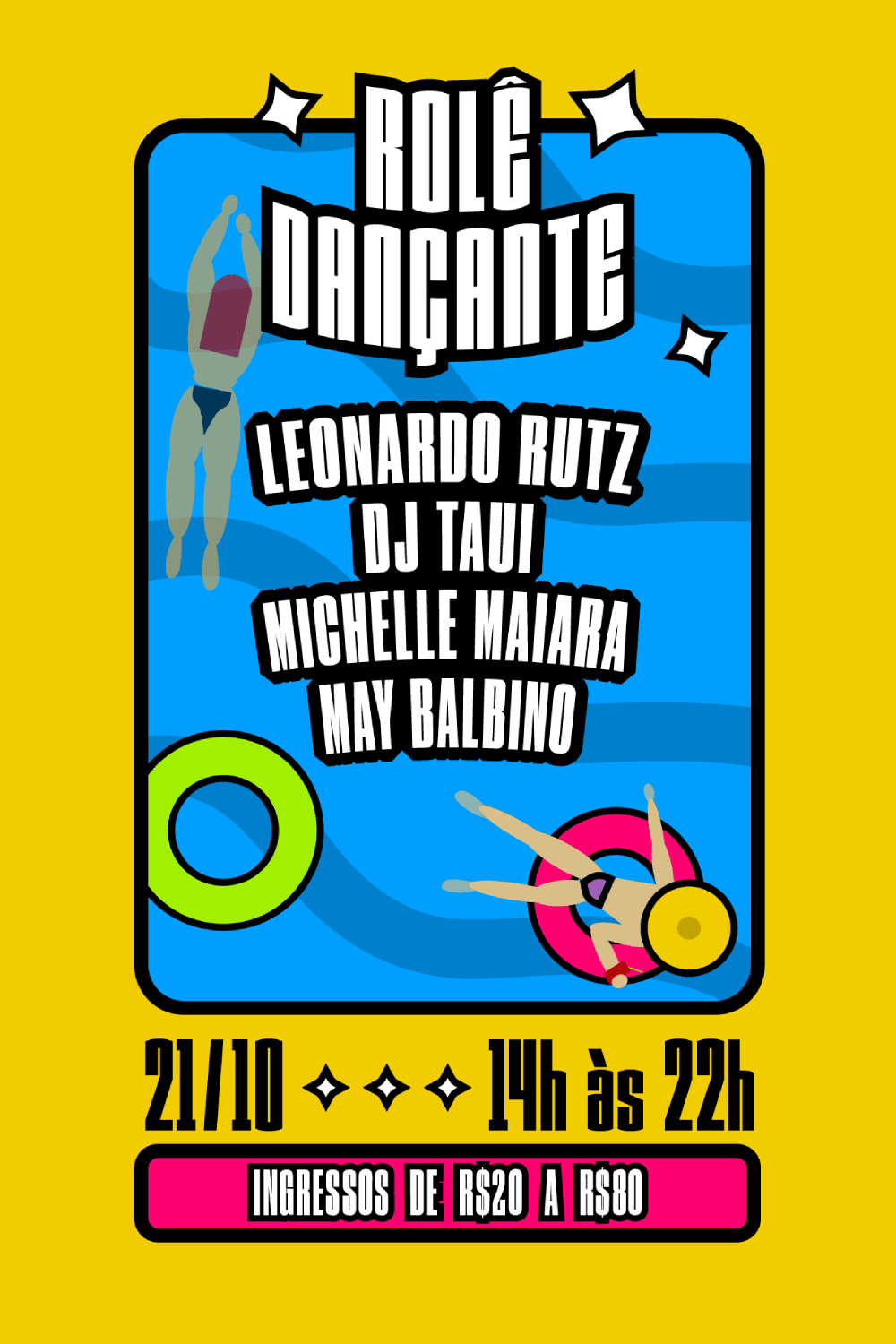 Rolê Dançante #4 - 30 De Jota     Temporada Verão 23/24