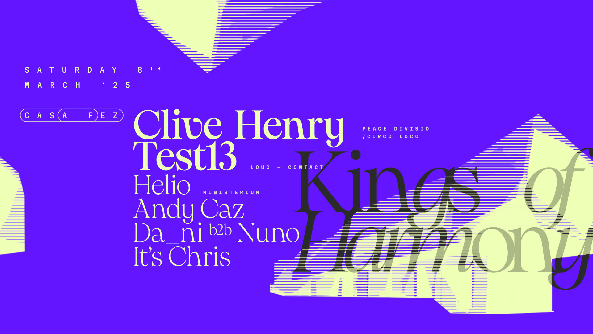 Kings Of Harmony #1 W/ Clive Henry, Test13 And More.