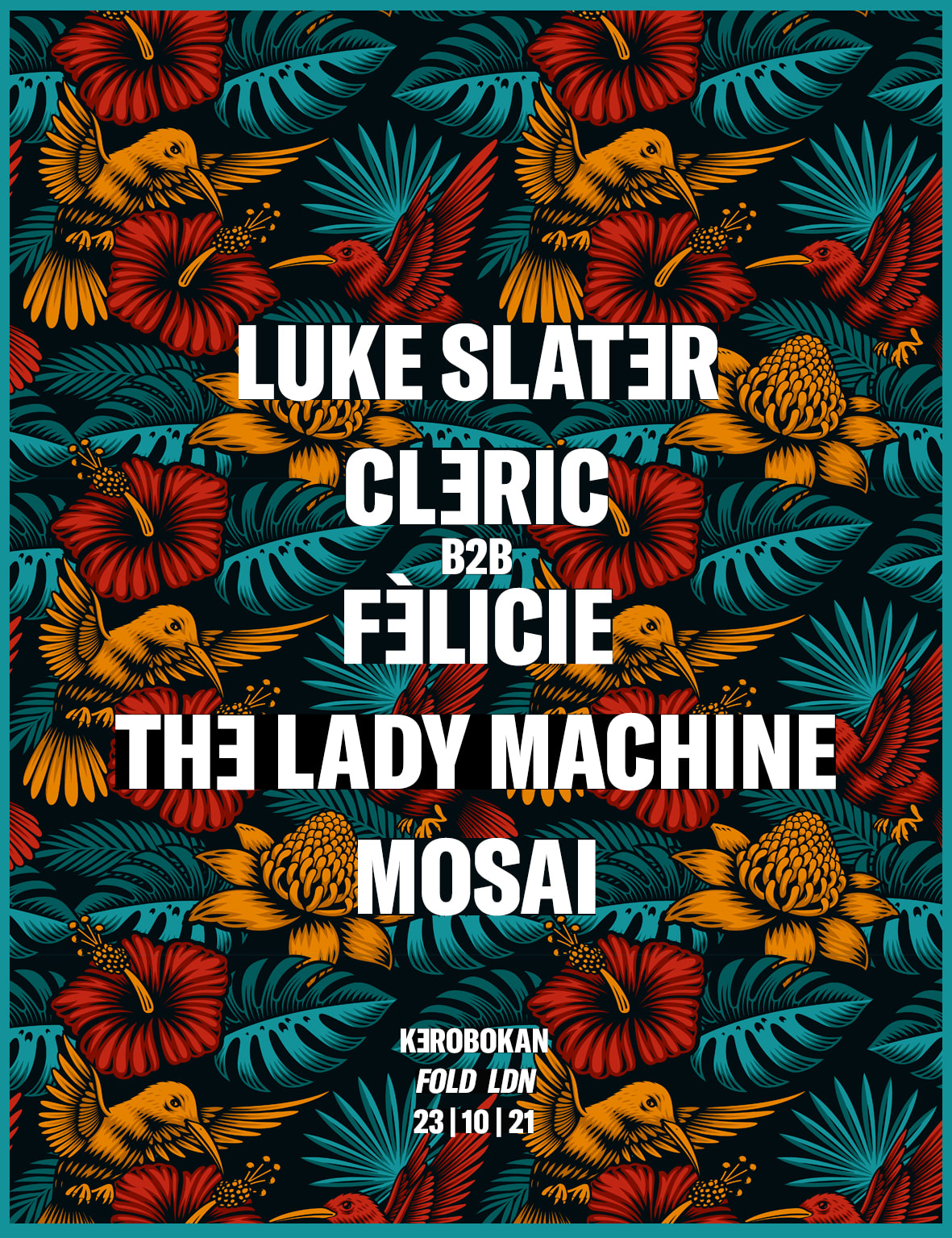 Kerobokan II - Luke Slater / Cleric X Félicie / The Lady Machine