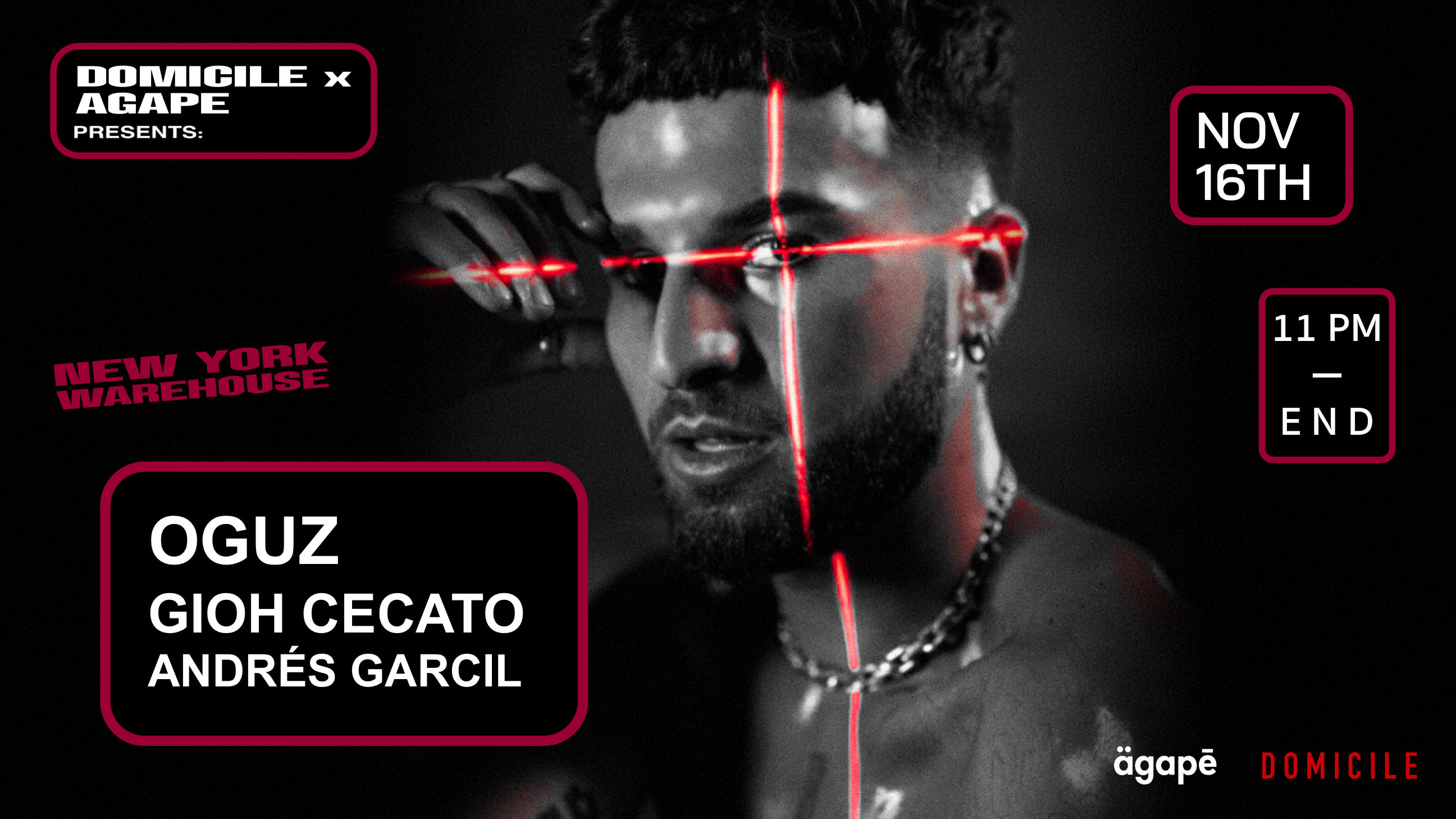 Agape X Domicile Present : Oguz