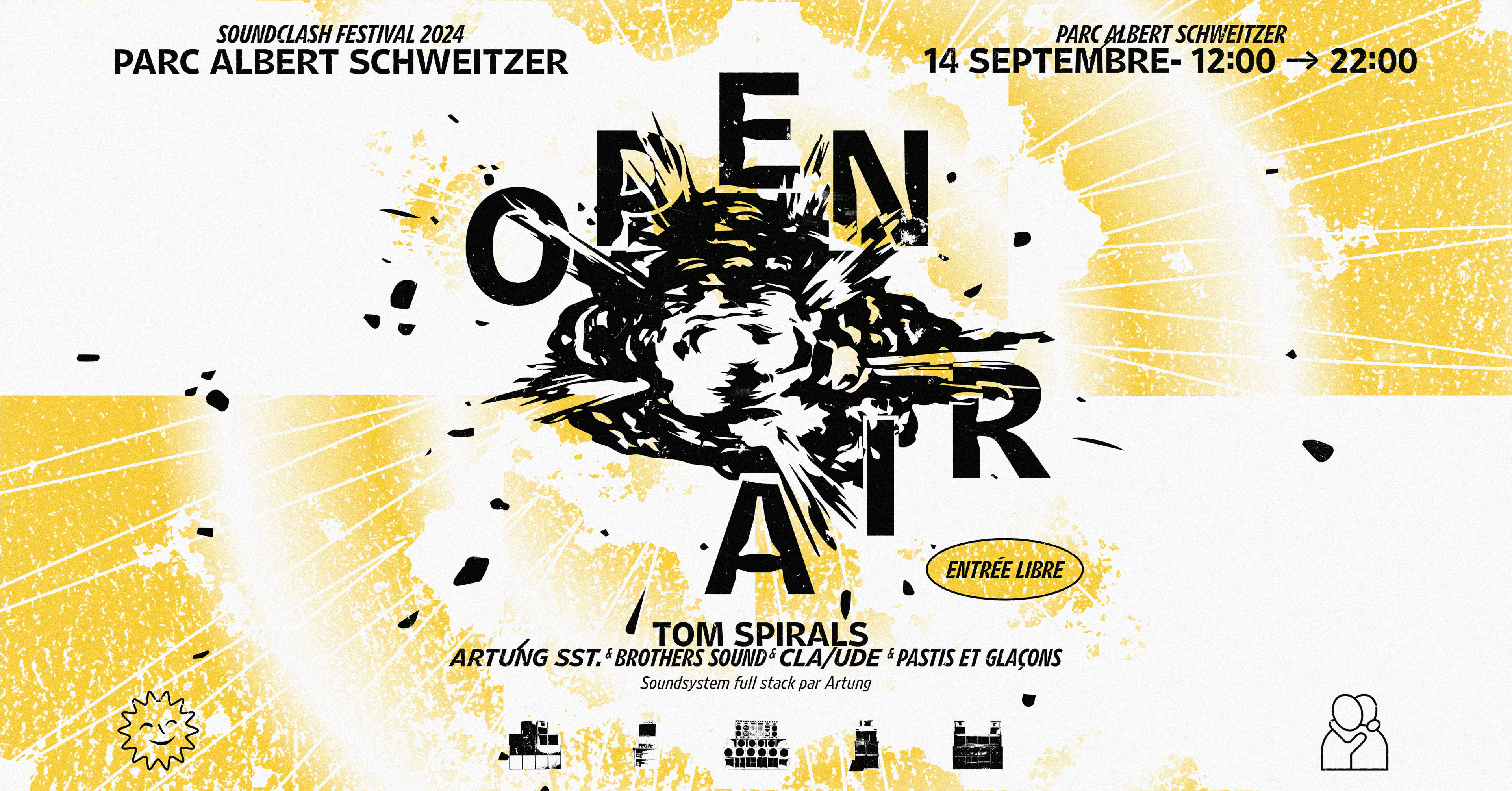 ☀️ Open Air Gratuit - Soundclash Festival ☀️