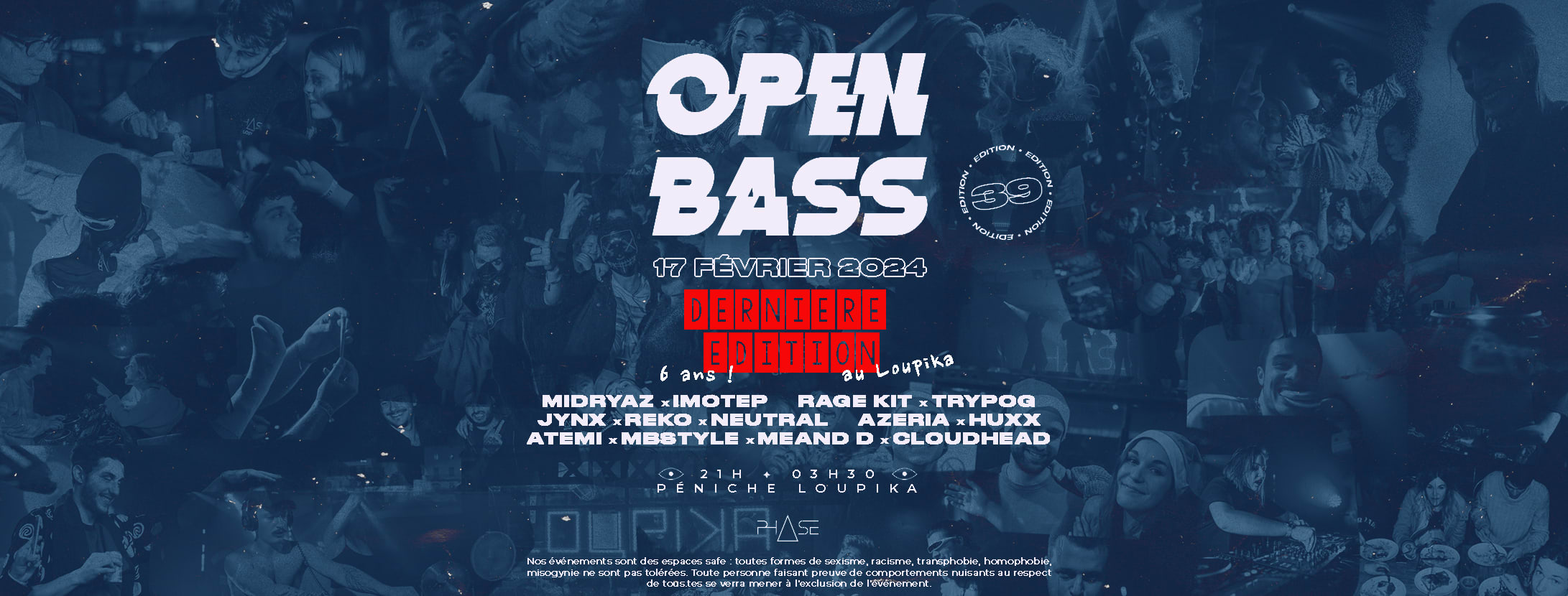 Open Bass #39 [6 Years Of Phase]