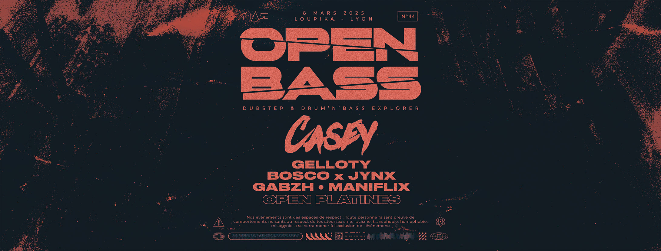 Open Bass #44 W/ Casey & More