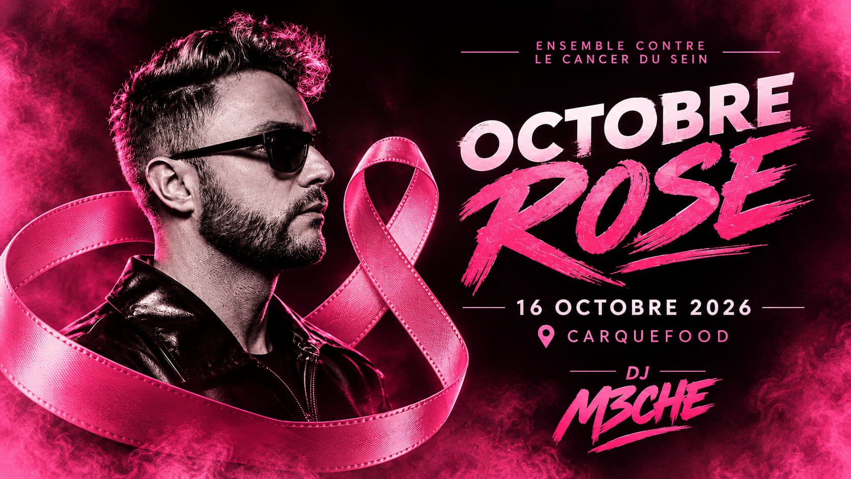 Octobre Rose I Carquefood I Dj M3che