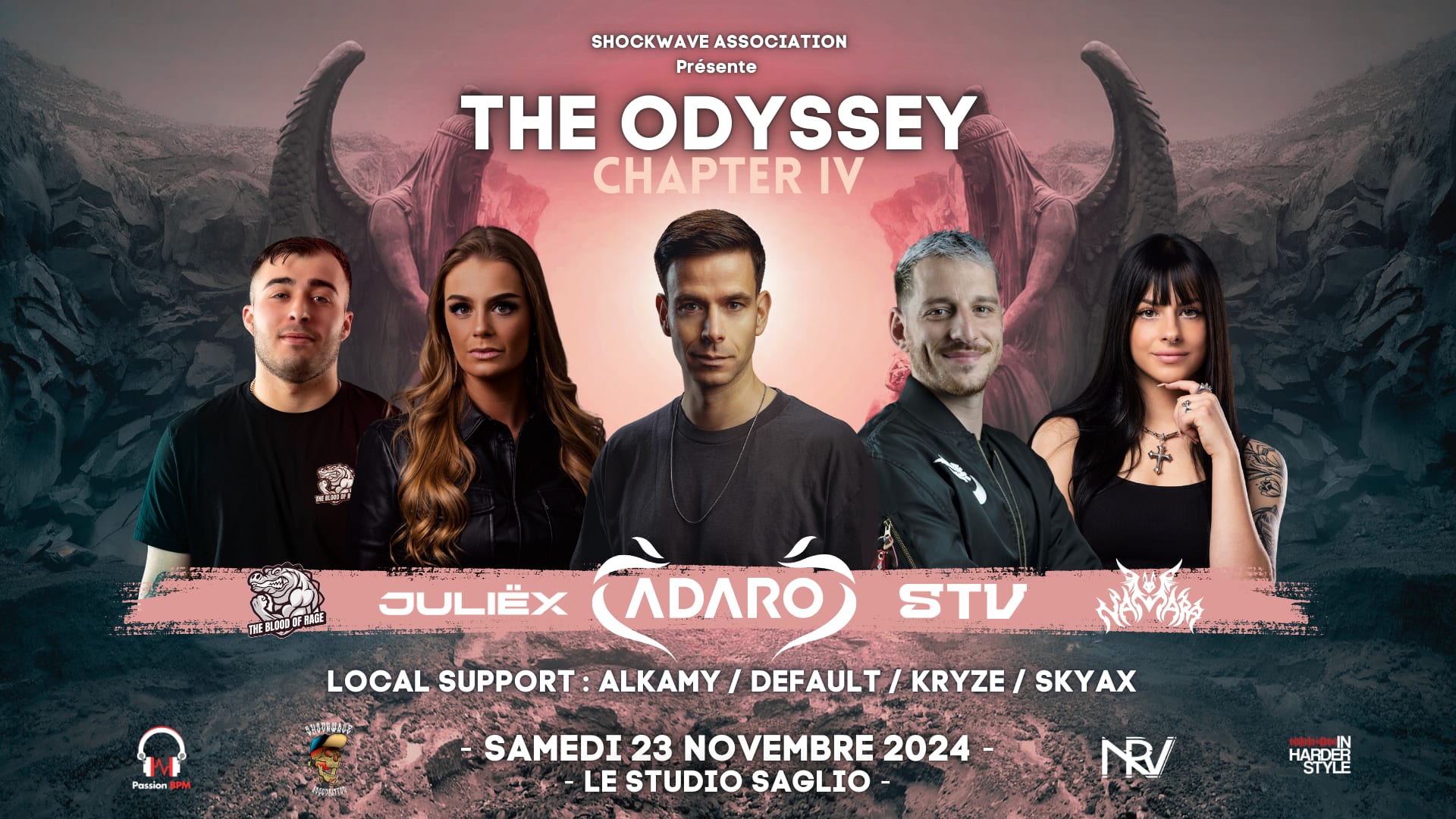 The Odyssey : Chapter IV With Adaro , Juliex , Namara , Stv