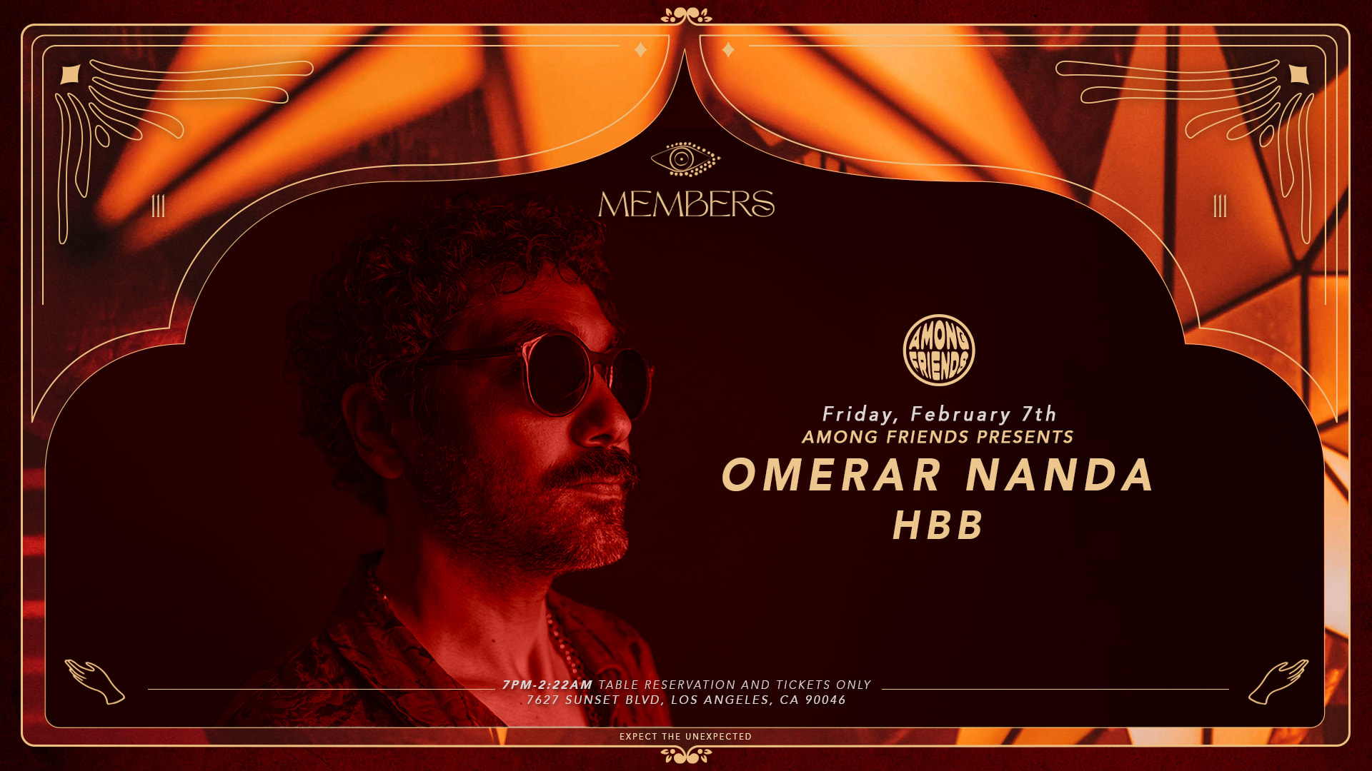 Among Friends & Members Present: Omerar Nanda