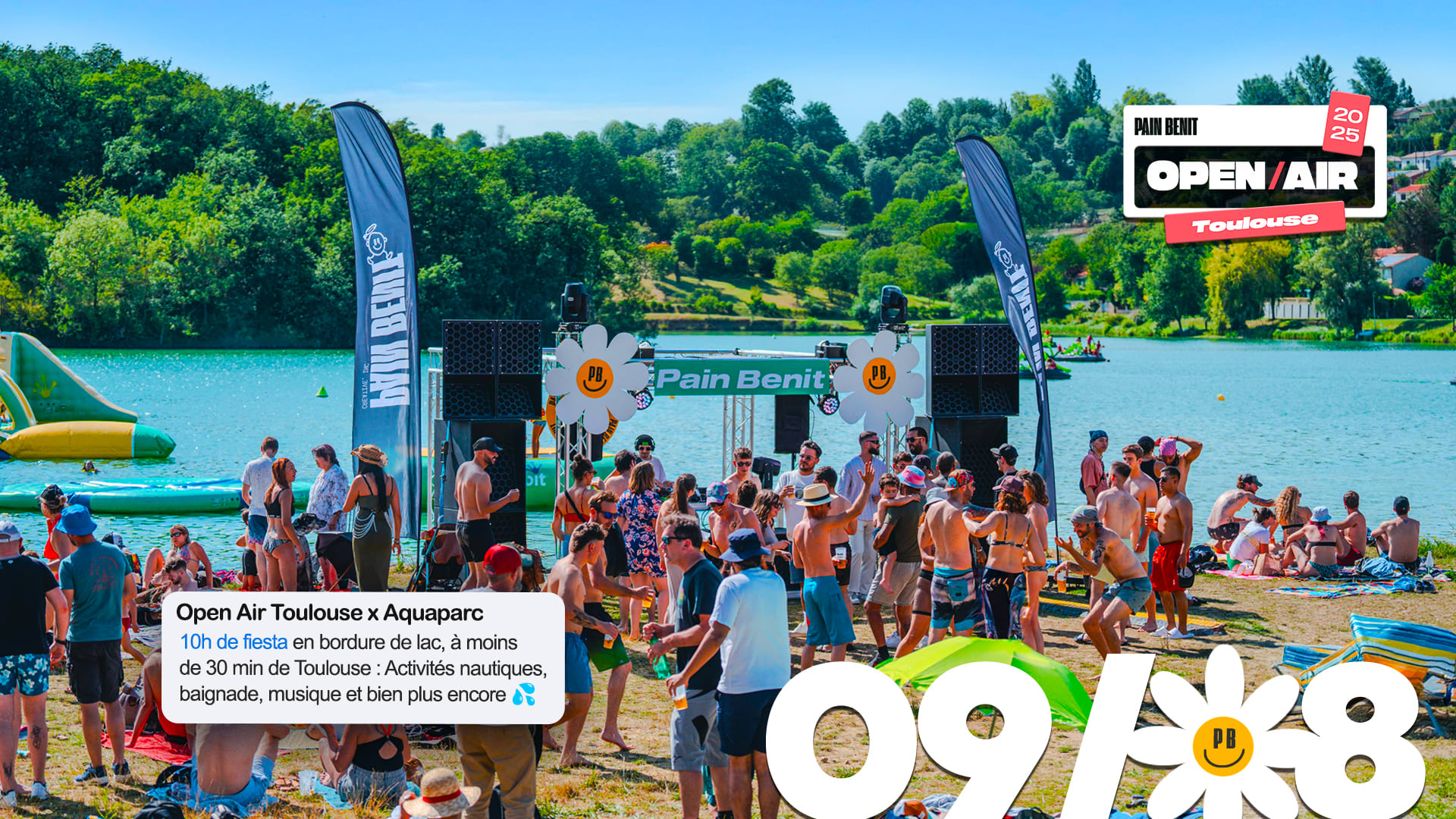 Open Air Toulouse X Aquaparc 2025 (Gratuit)