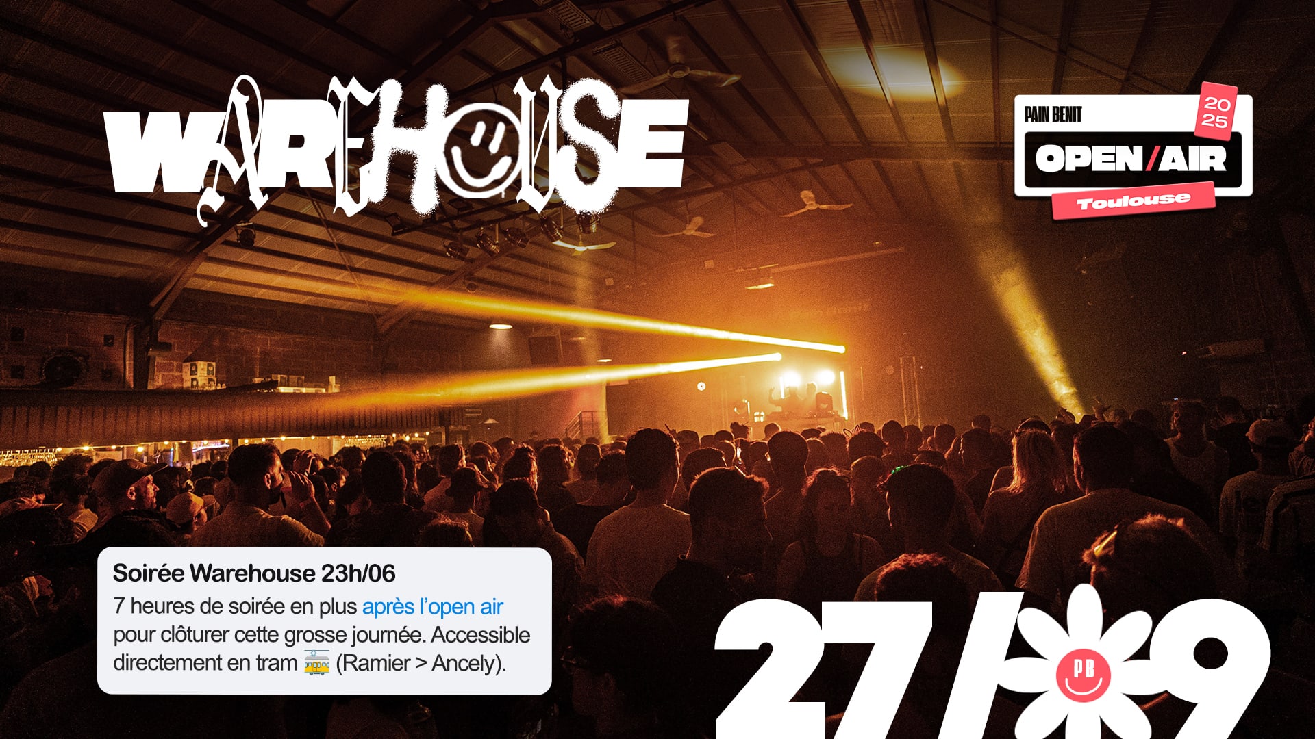 After Officiel : Open Air Toulouse (Soirée Warehouse)