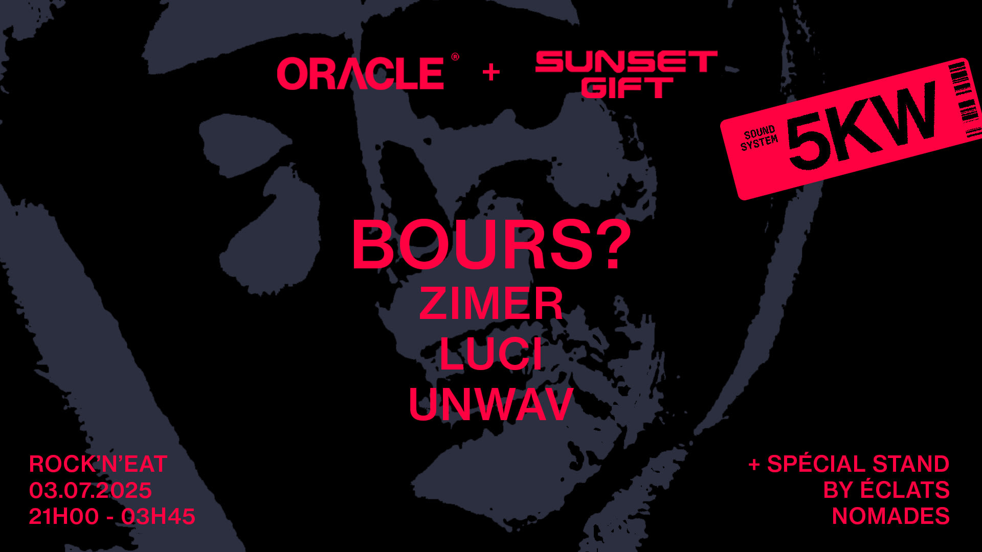 Oracle X Sunset Gift : Bours?, Zimer, Luci & Unwav