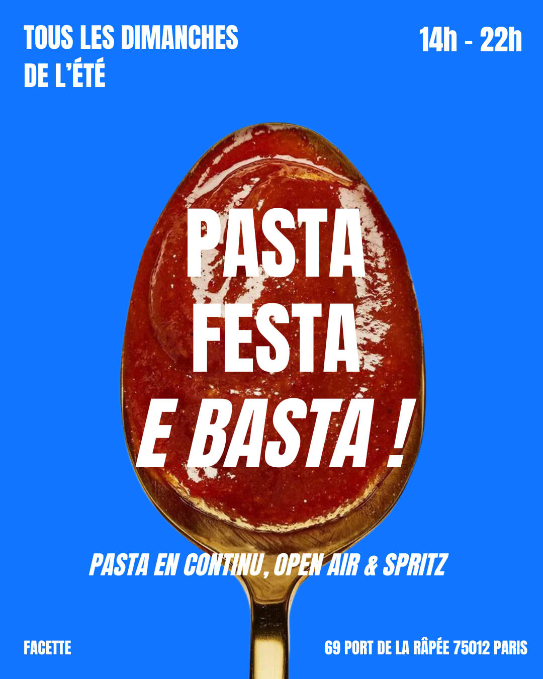 Pasta, Festa E Basta Special Fête De La Musique