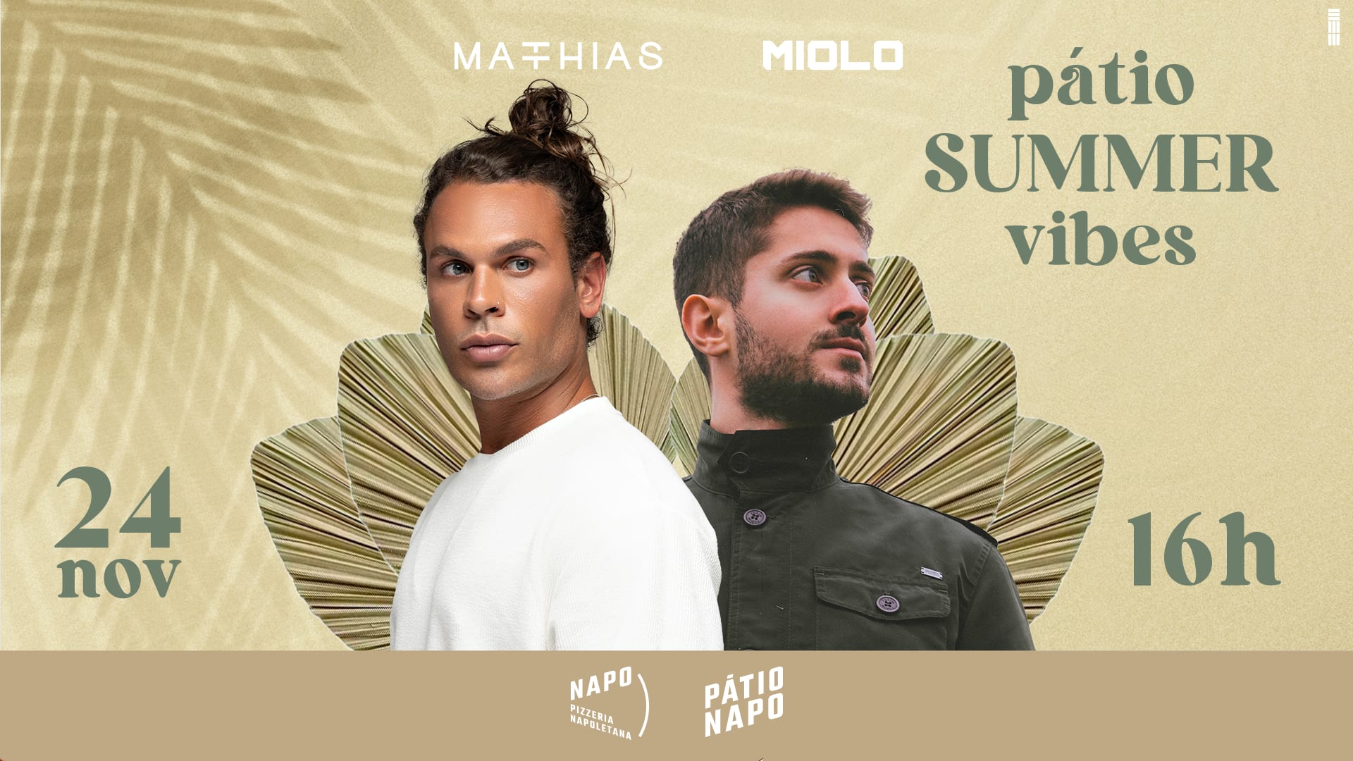 Pátio Summer Vibes ☀️✨