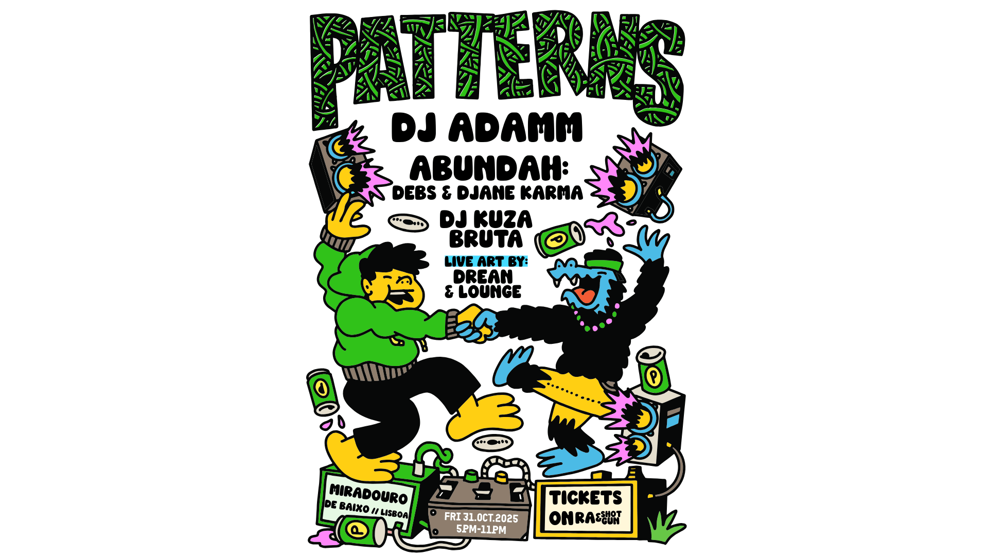 Halloween Rooftop Sessions- Dj Adamm, A·Bundah, Kuza Bruta