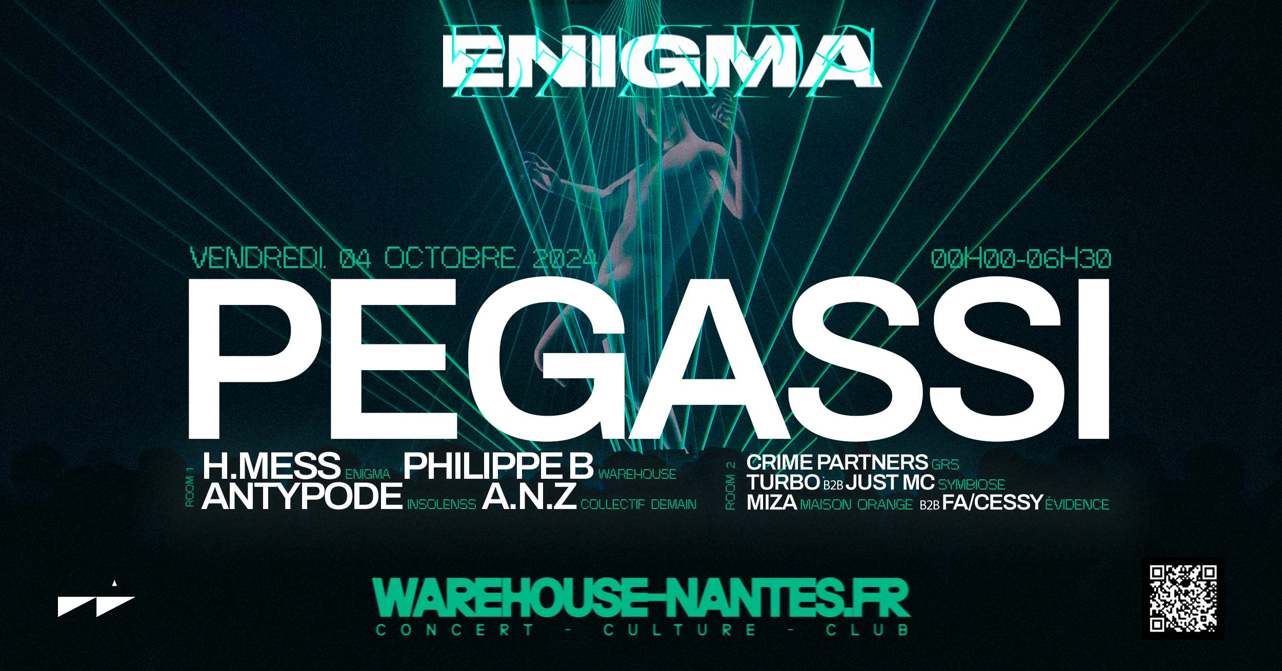 Enigma W/ Pegassi, H.Mess, Antypode, A.N.Z & More