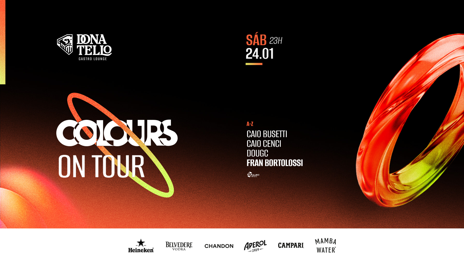 Colours On Tour @ Donatello