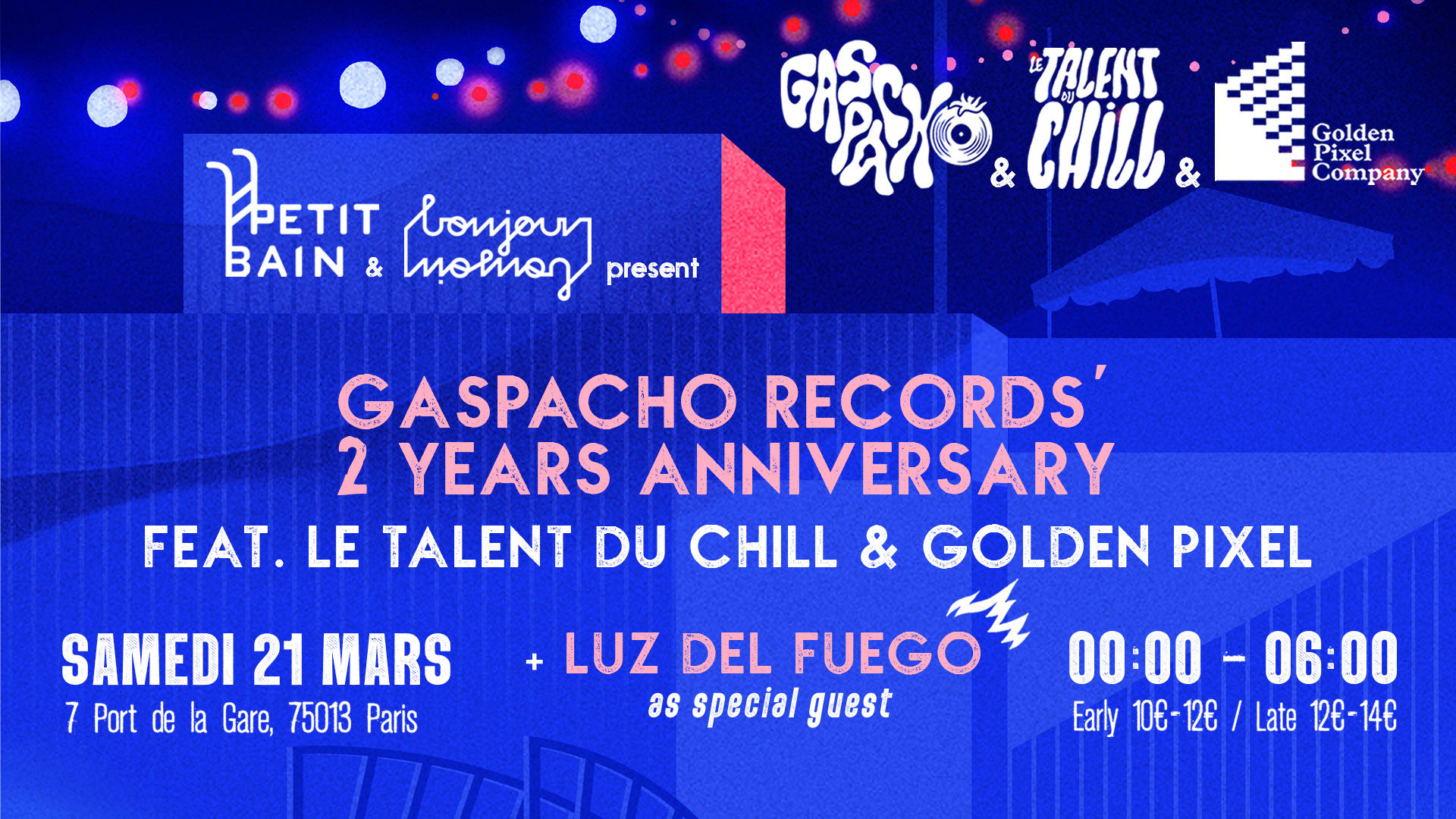 Gaspacho Records X Le Talent Du Chill X Golden Pixel