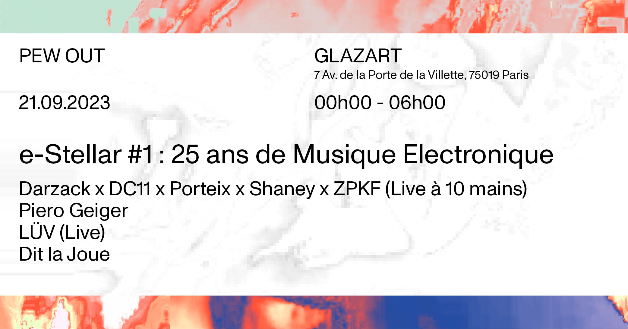 E-Stellar #1 : 25 Ans De Musique Electronique [Pew Out]
