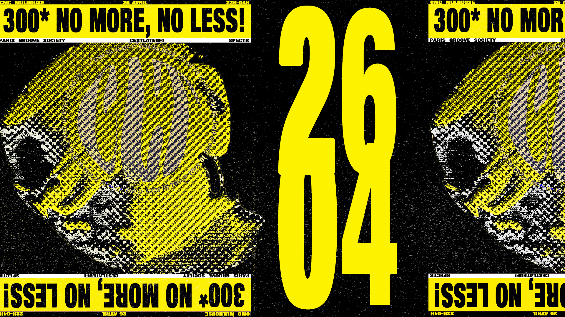 300 - No More, No Less I Paris Groove Society X Spectr