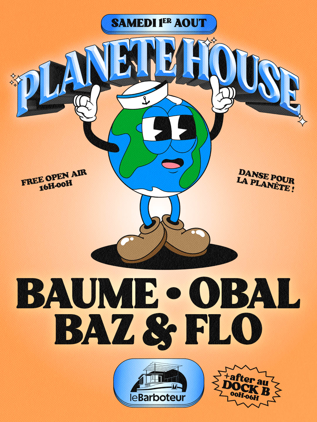 Open Air Planète House X Canal Barboteur ( Gratuit )