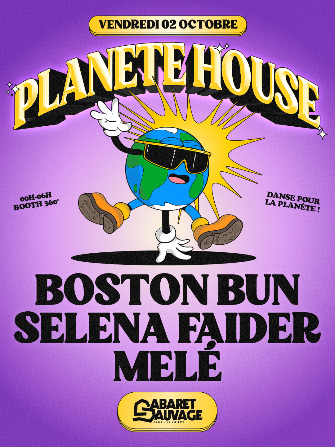 Planète House : Boston Bun, Melé, Selena Faider