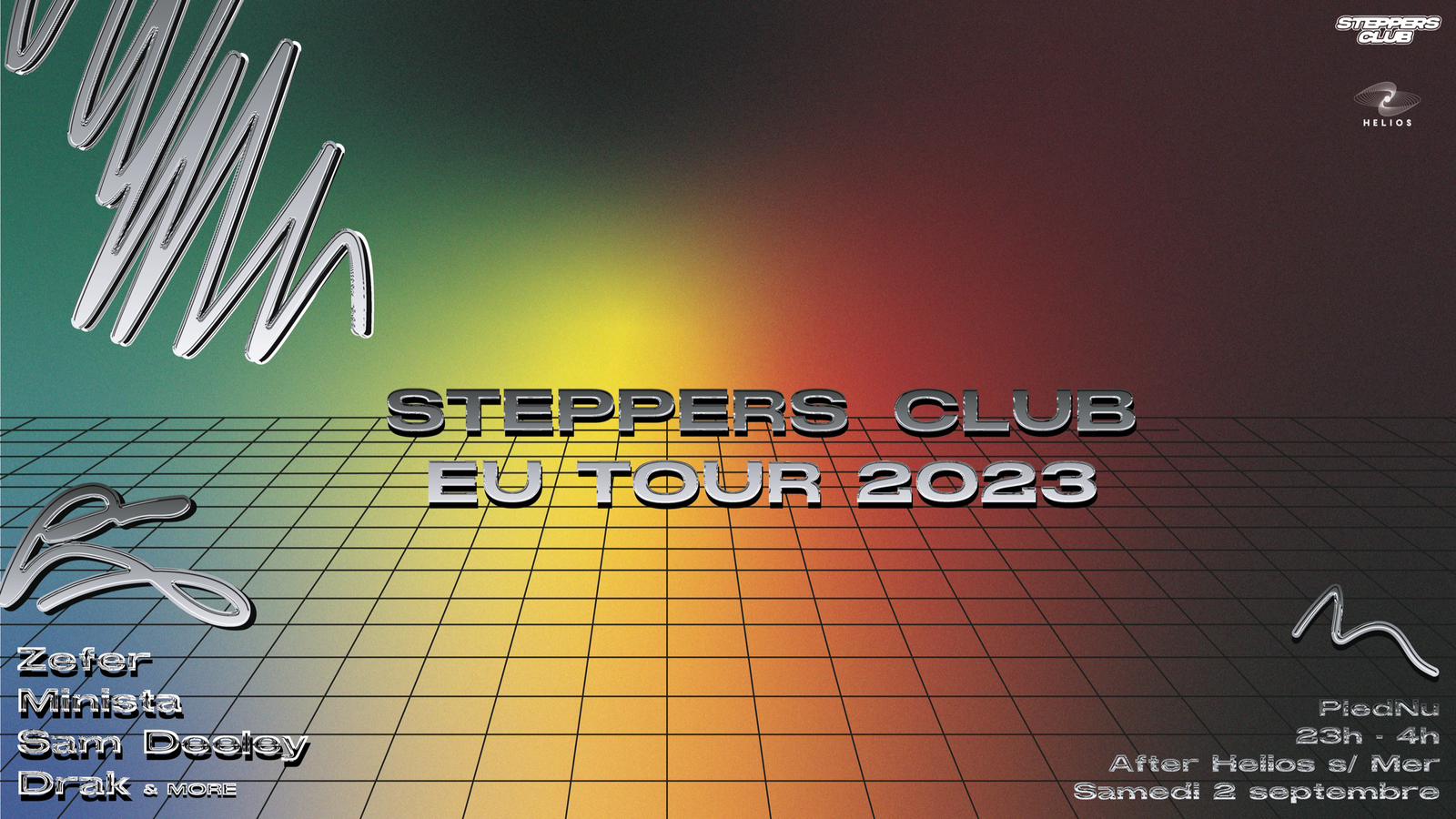 Steppers Club Eu Tour 2023 - Hosted By Helios