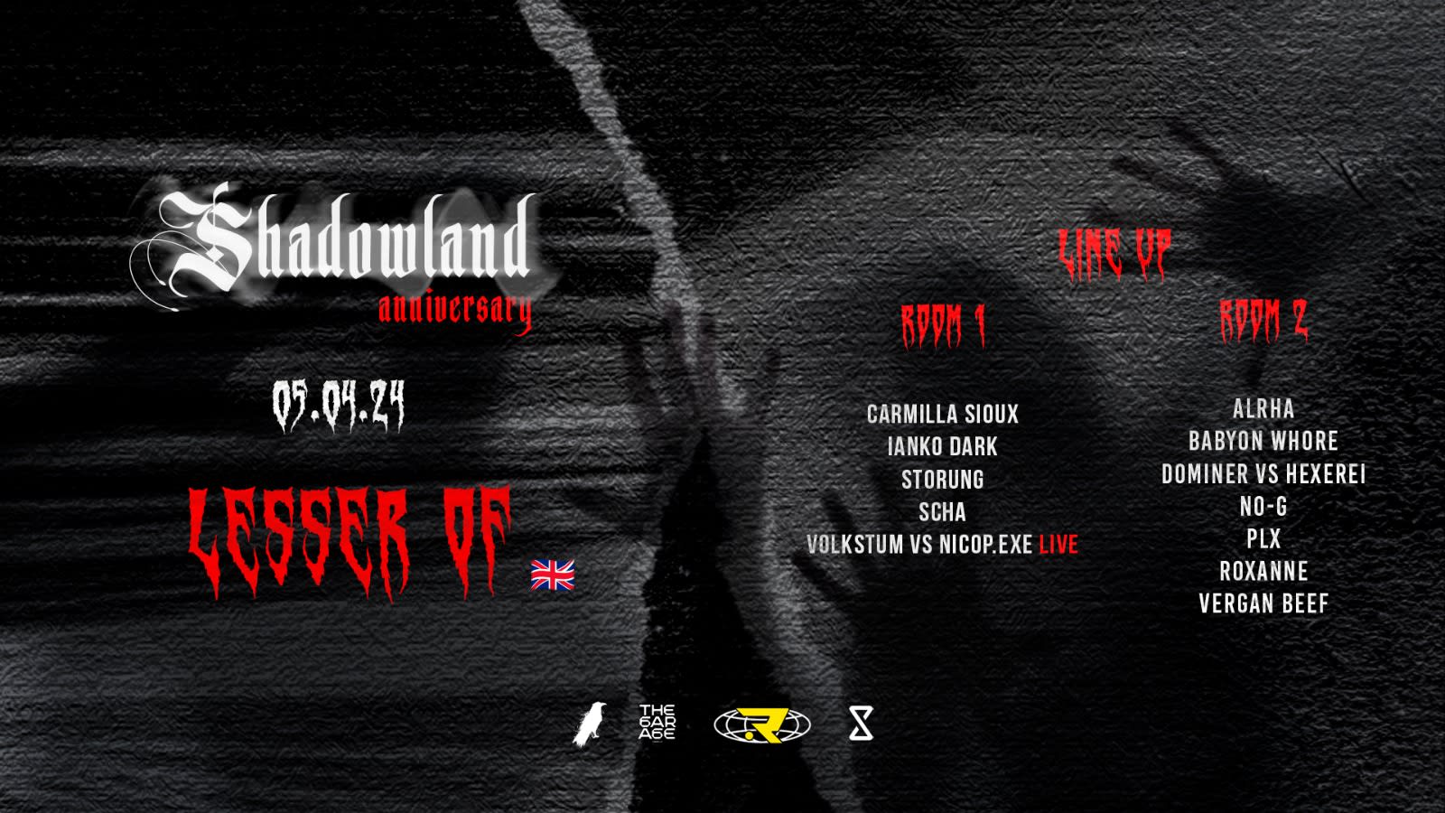 Shadowland Anniversary- Pres. Lesser Of- Industrial-Hard