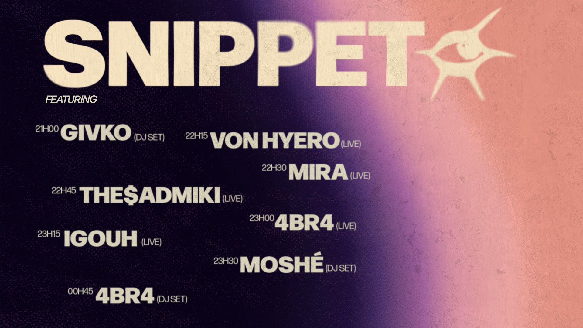 Snippet Live Show