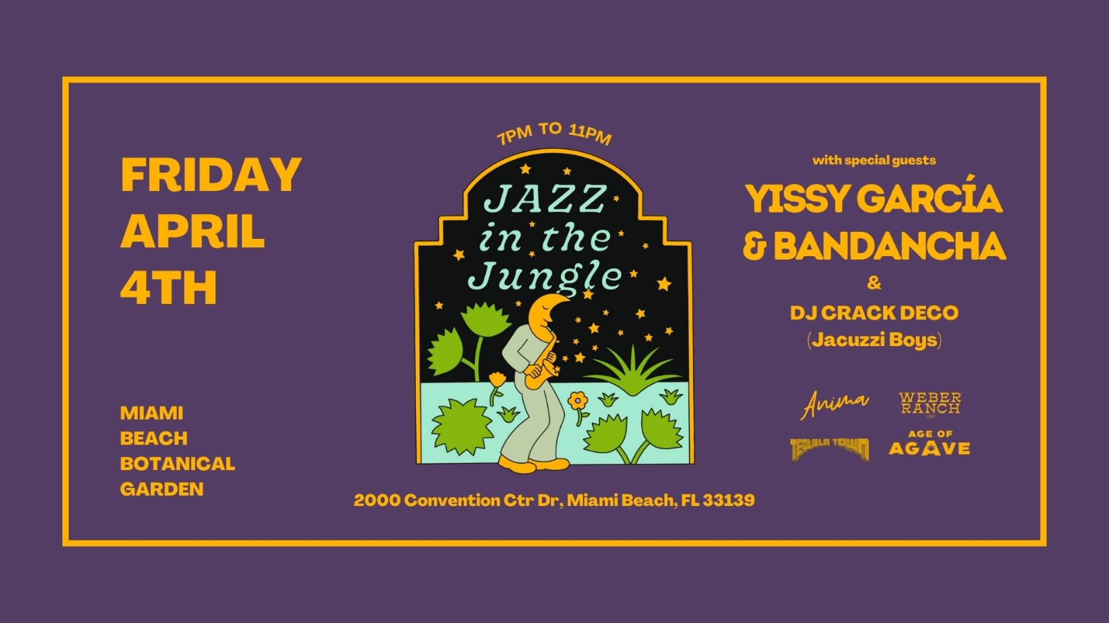 Yissy García & Bandacha At The Miami Beach Botanical Garden