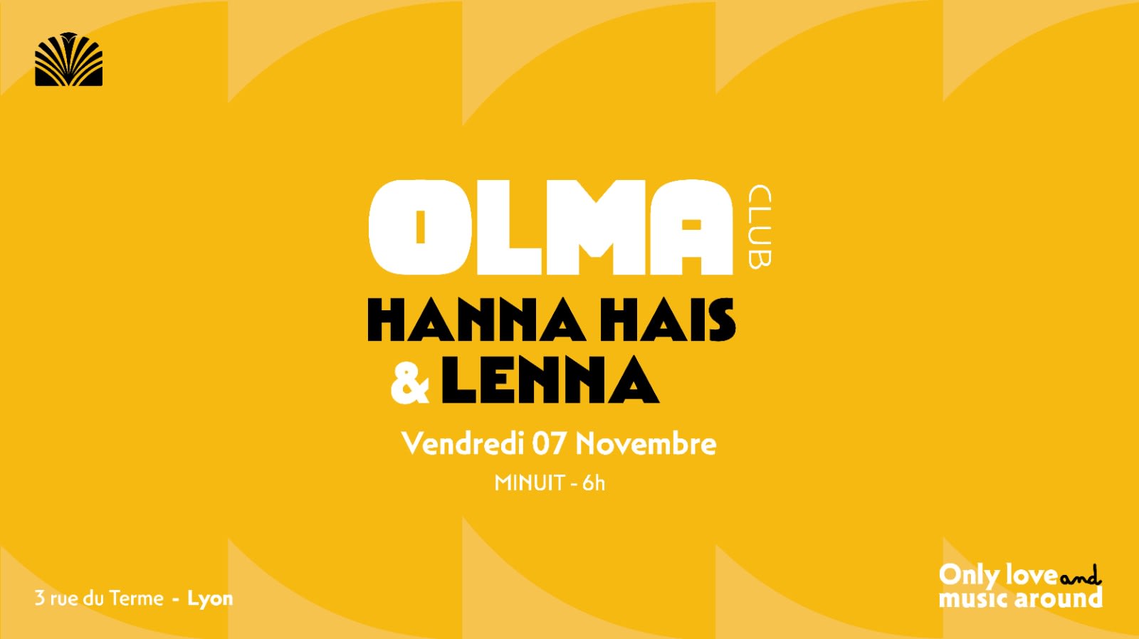 Olma Présente : Hanna Hais & Lenna ( Afro House )