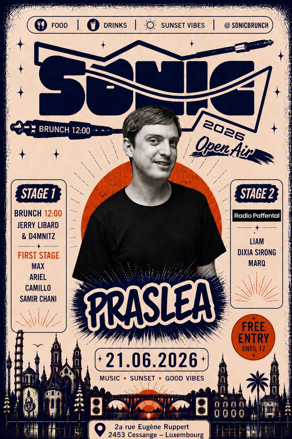 Sonic Brunch Presents Praslea