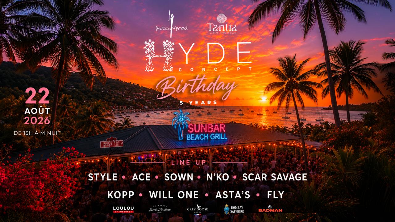 Hyde Birthday : 5 Years ( Beach Party Edition )