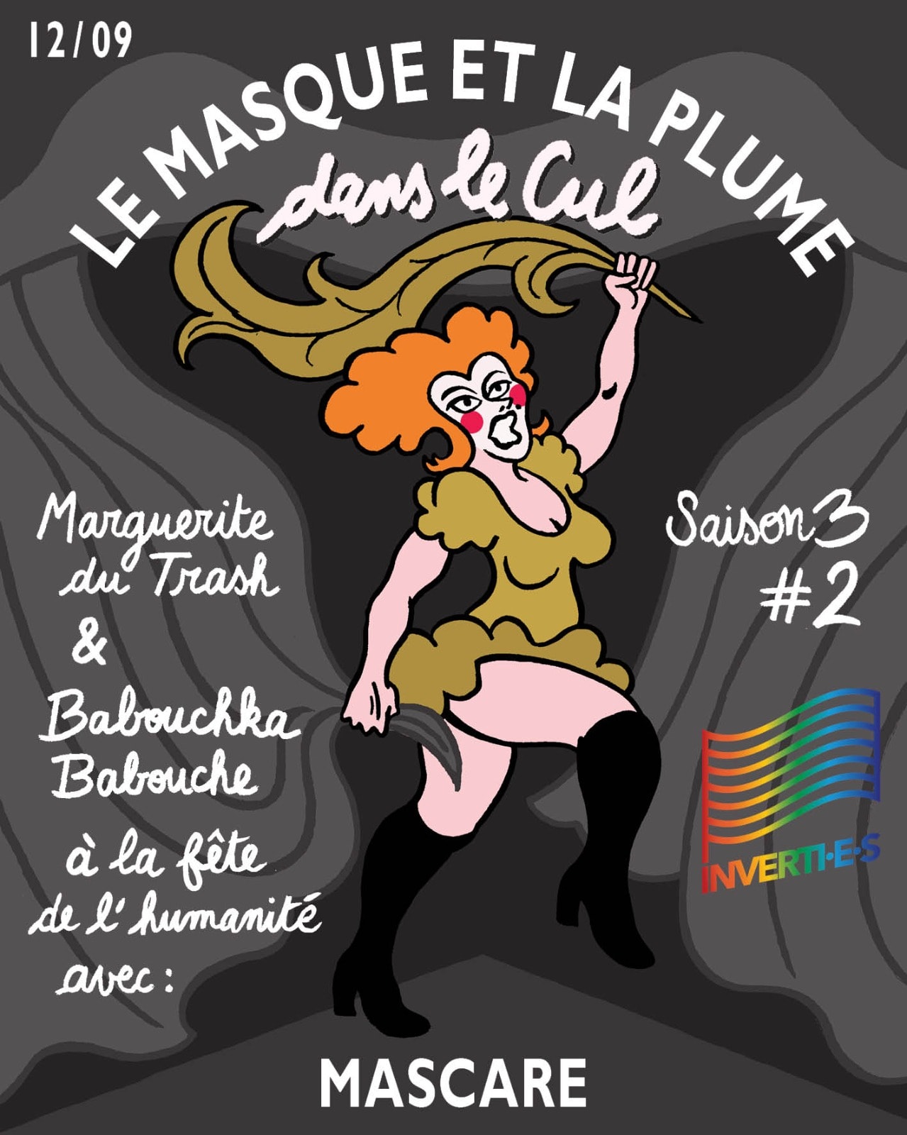 Le Masque Et La Plume Dans Le Q X Fête De L'huma X Mascare