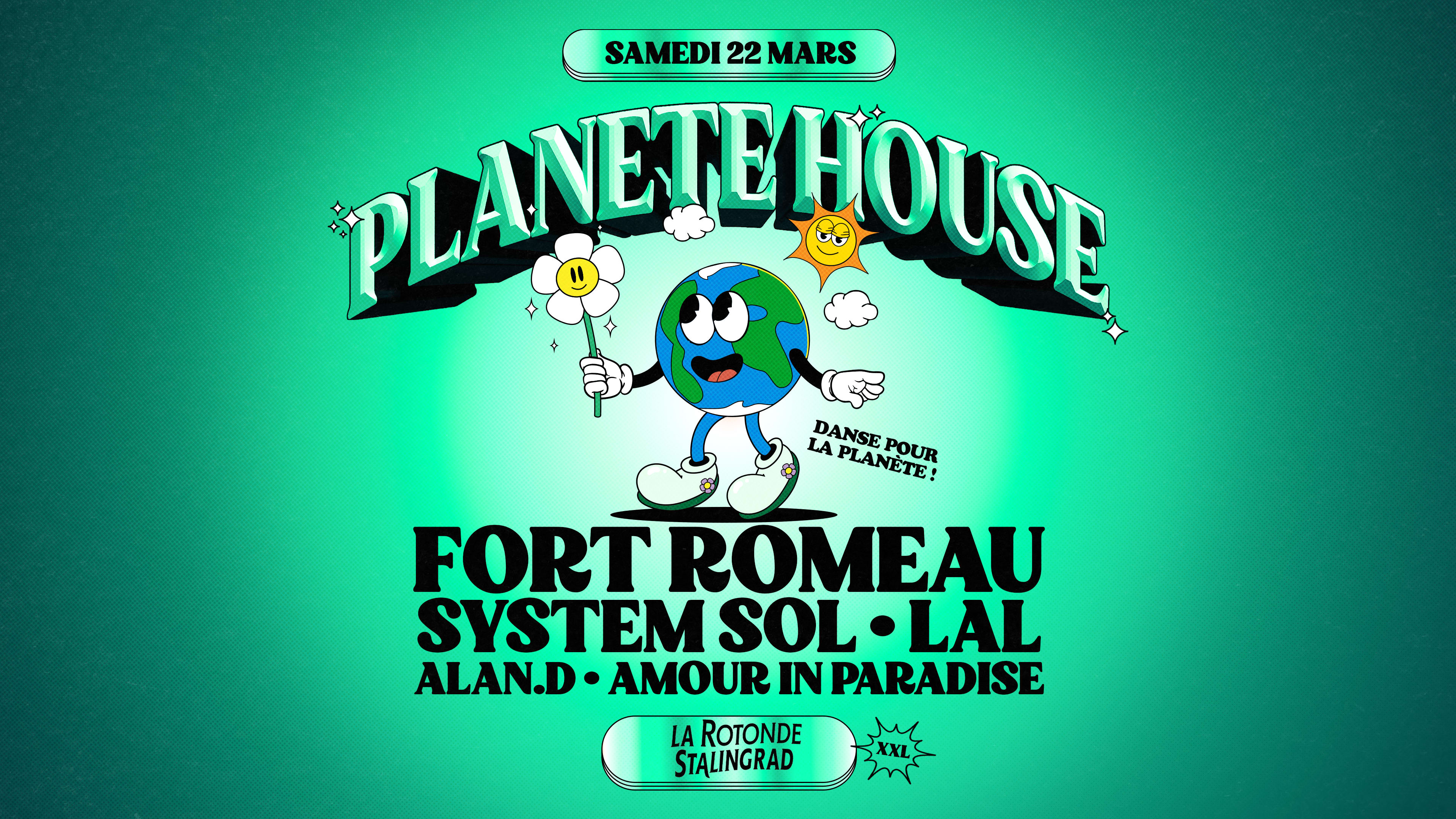 Places Dispo À L’Entrée - Planète House X Rotonde Xxl #006
