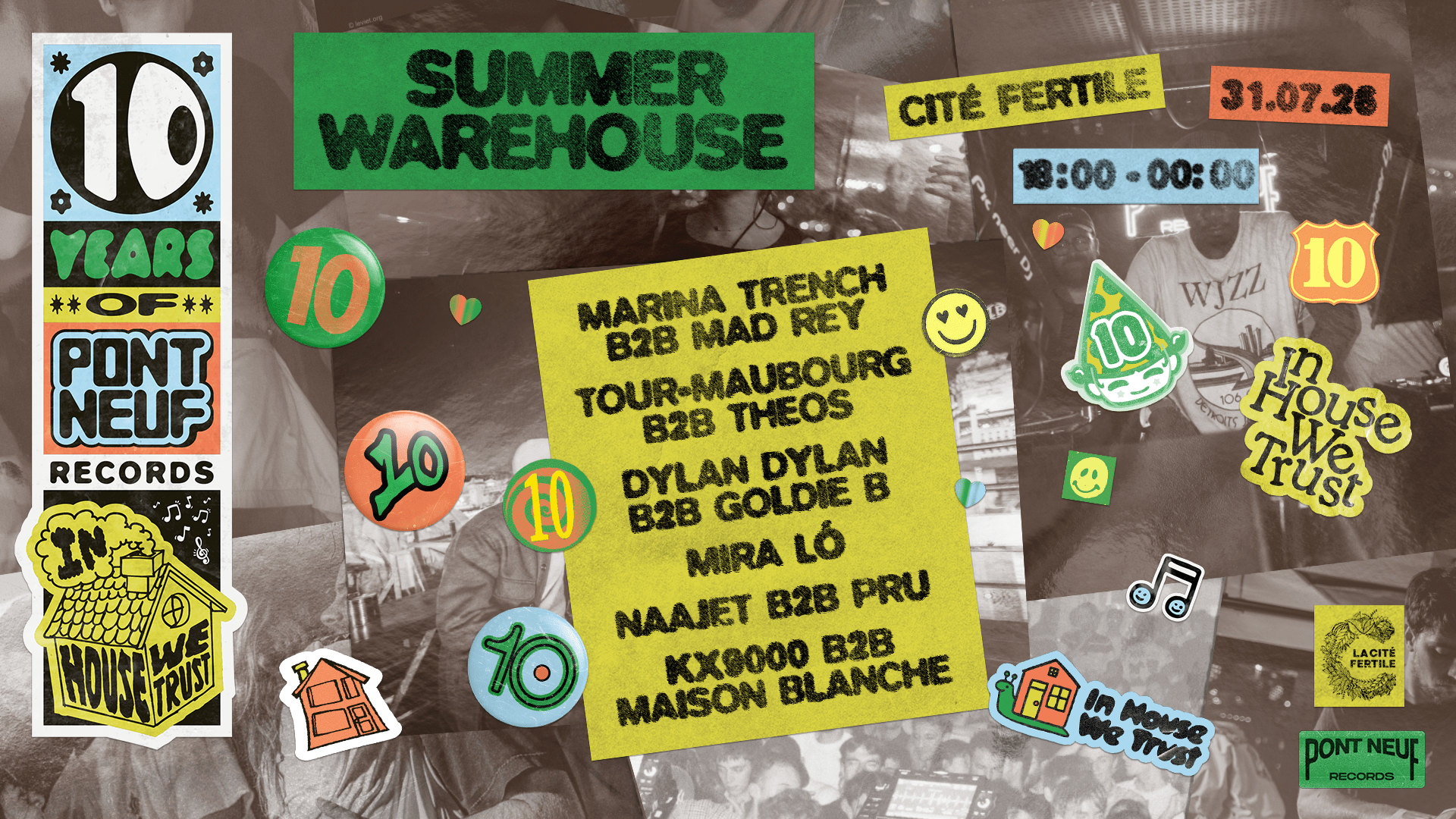 Pont Neuf 10 Years Summer Warehouse