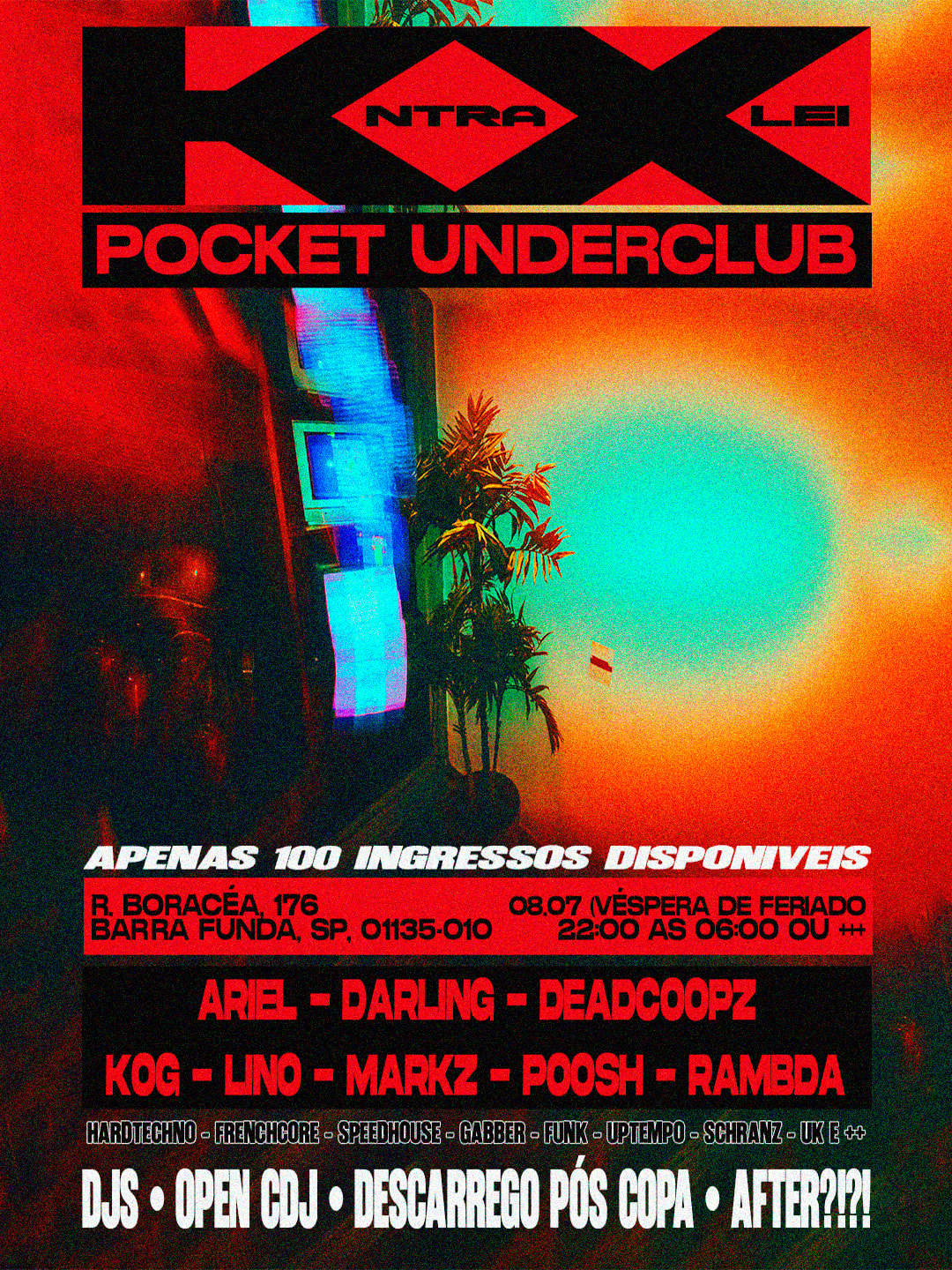 Kxntralei: Pocket Underclub (Véspera De Feriado)