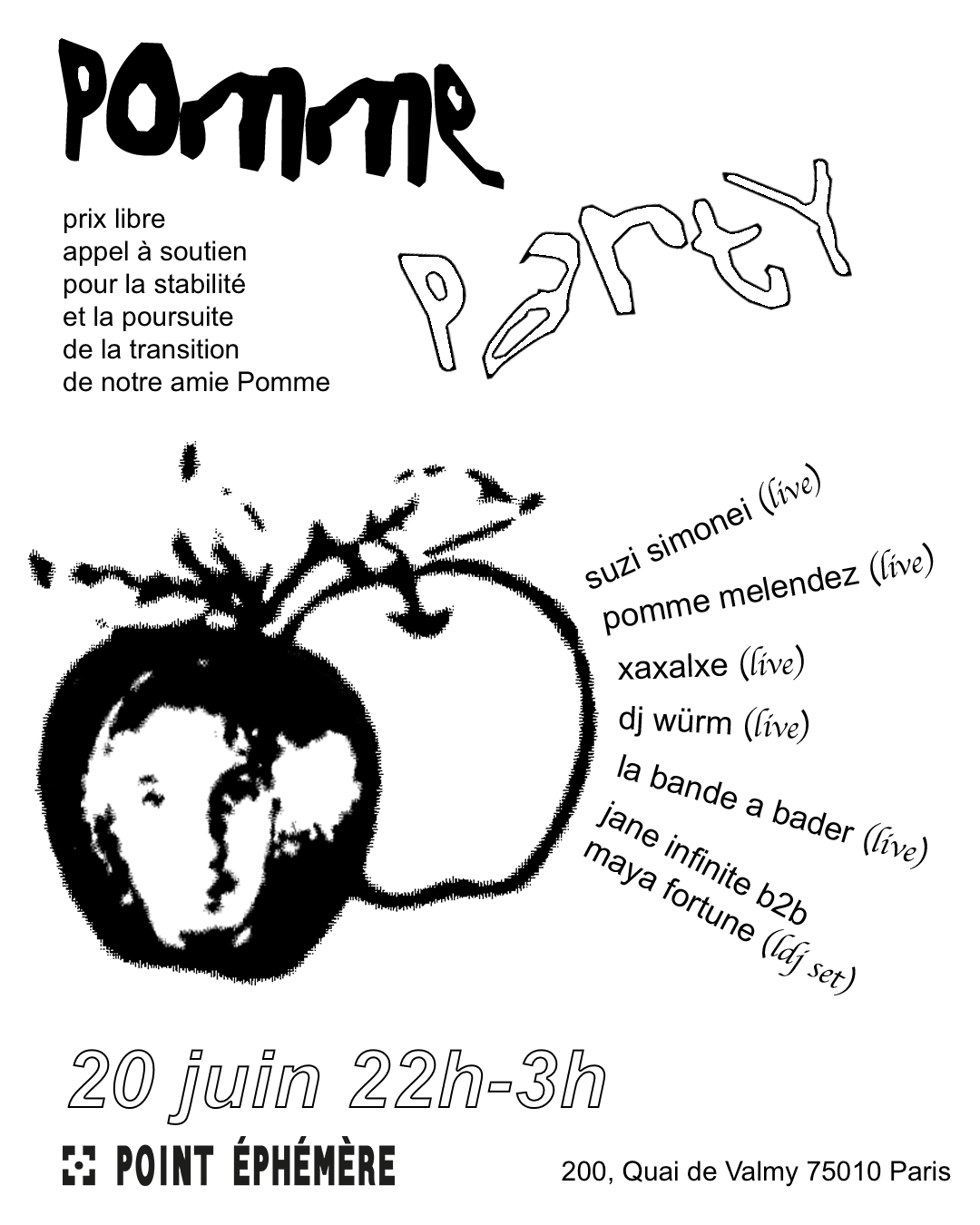 Pomme Party Take Over