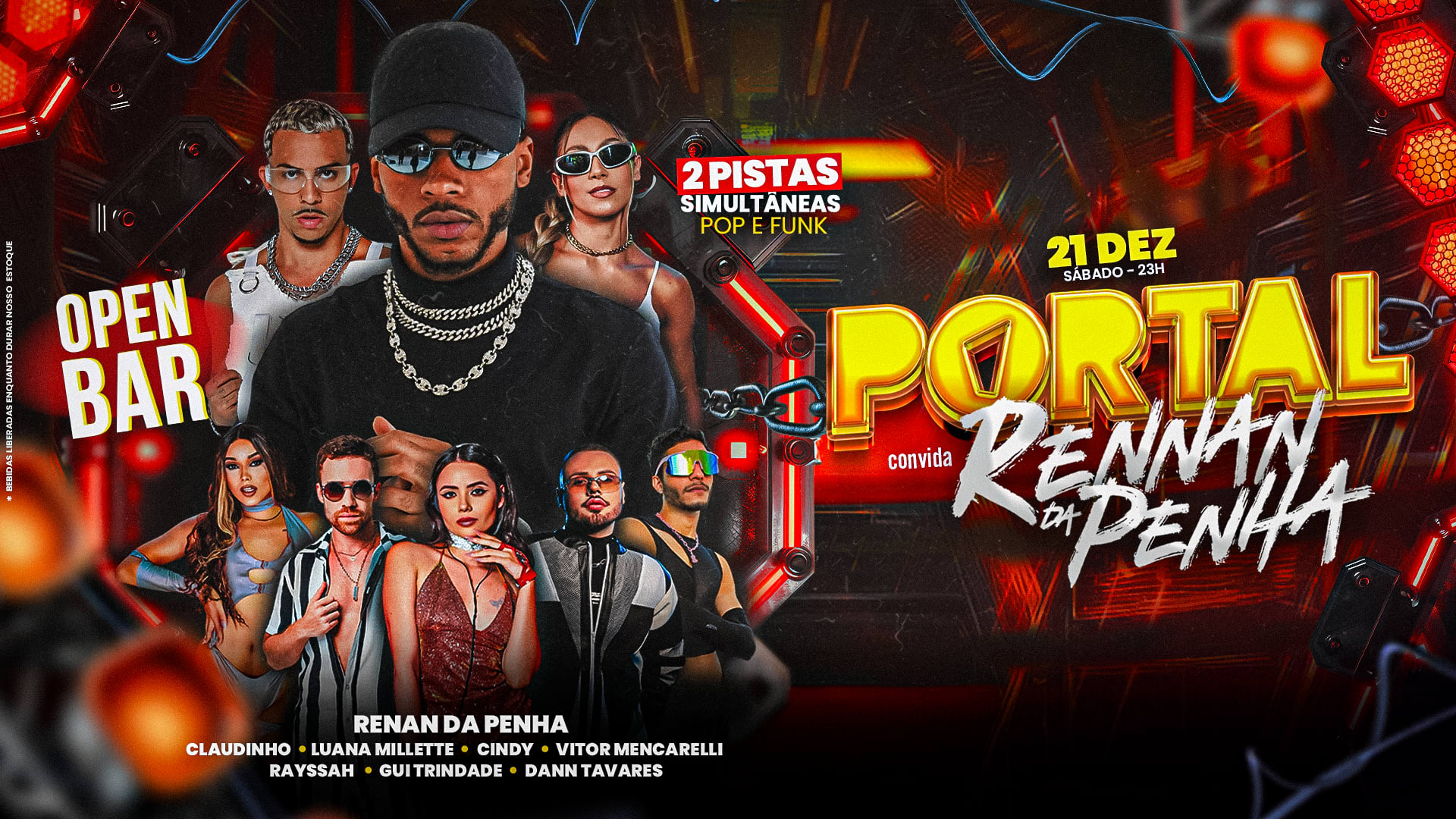 Portal Convida Rennan Da Penha - Mega Open Bar