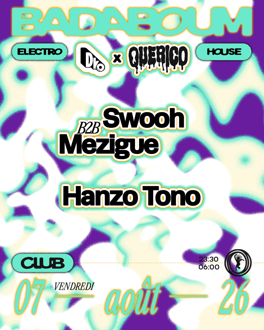 Club — D.Ko Records X Querico: Mézigue, Swooh, Hanzo Tono
