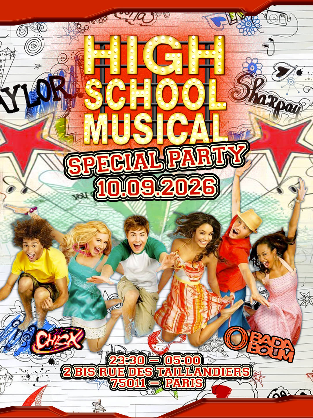Club — La Ch!Ck: High School Musical, Back To School