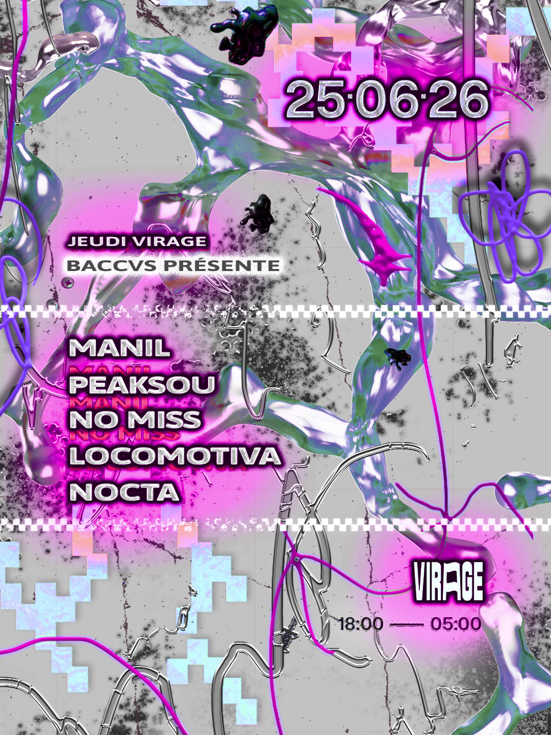 Baccvs Présente : Manil, Peaksou, No Miss