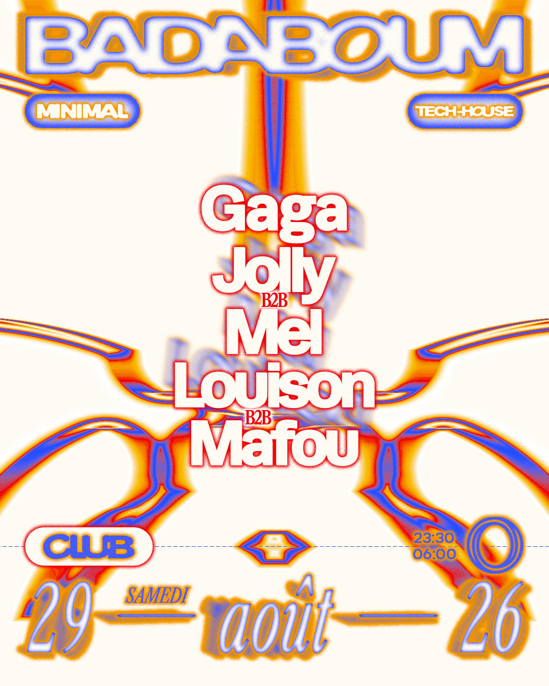 Club — Gaga, Jolly B2b Mel, Louison B2b Mafou