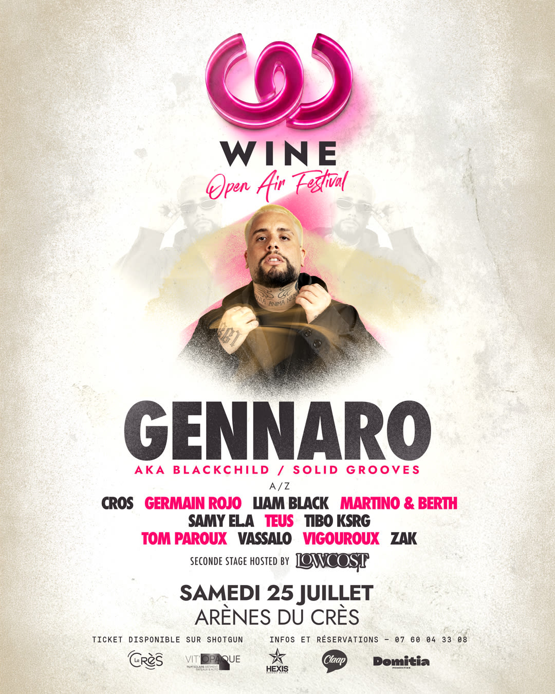 Wine Festival - Gennaro Aka Blackchild - Arènes Du Crès