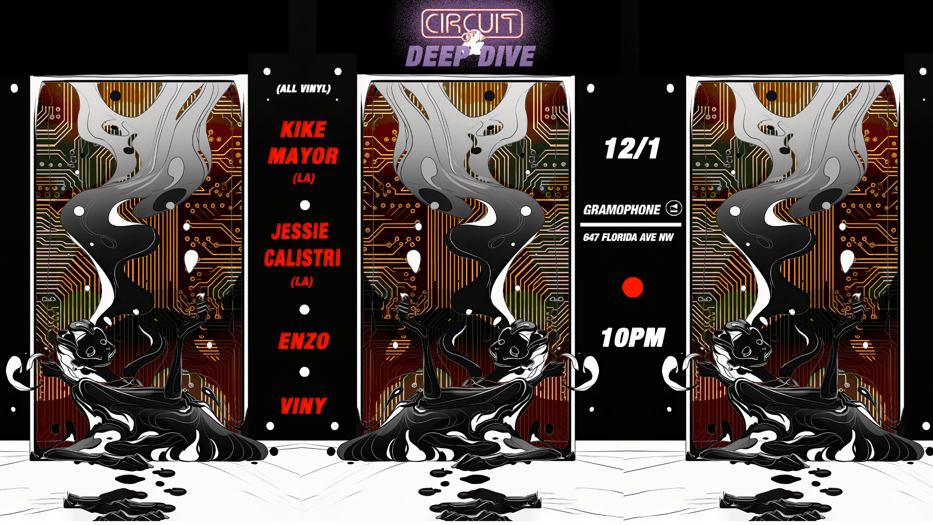 Circuitdc & Deep Dive Invites - Kike Mayor & Jessie Calistri