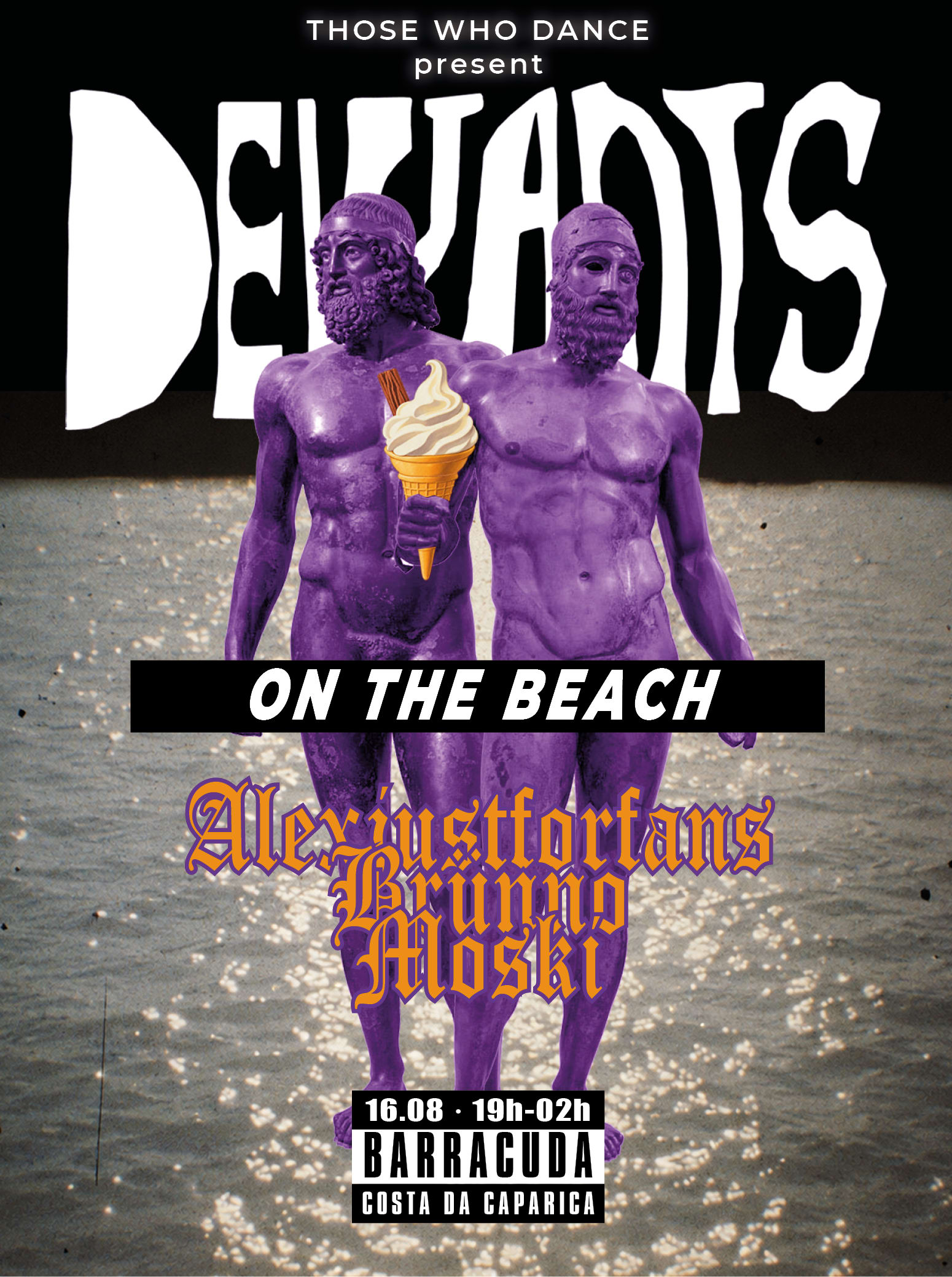 Deviants On The Beach - 16 August